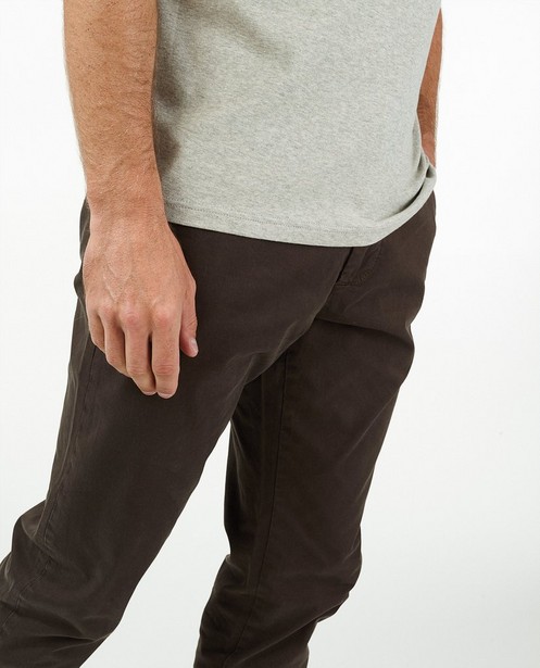 Pantalons - Chino brun foncé