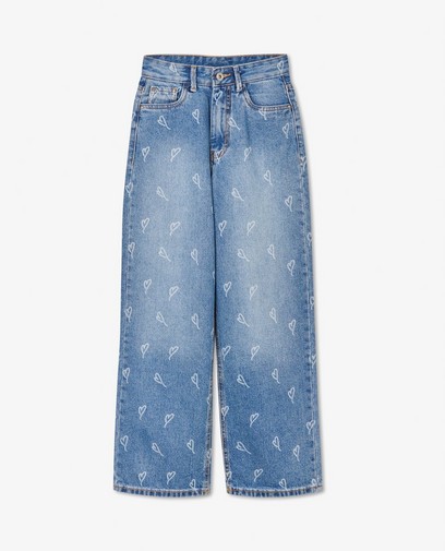Flared jeans in blauw Maude