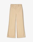 Pantalons - Pantalon beige en similicuir Steffi Mercie