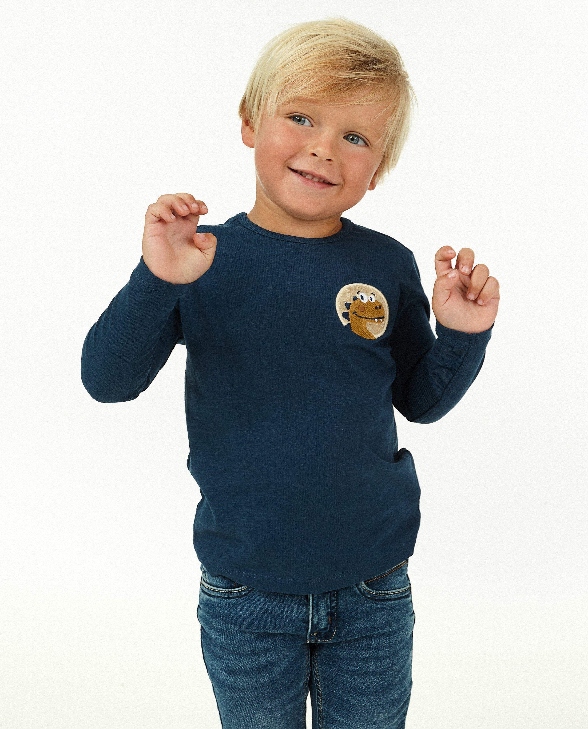 T-shirts - Longsleeve met patch
