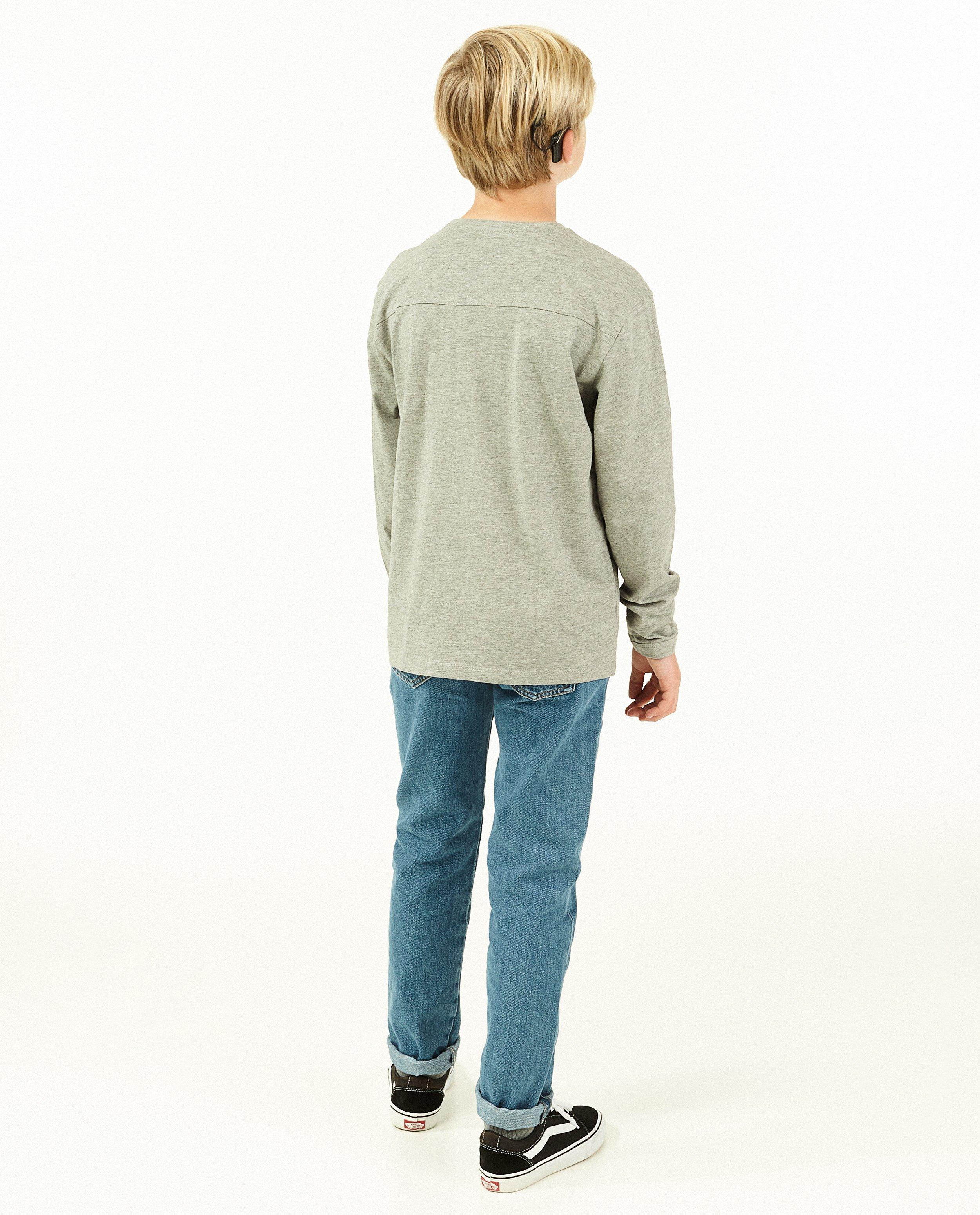 T-shirts - Grijze longsleeve #LikeMe