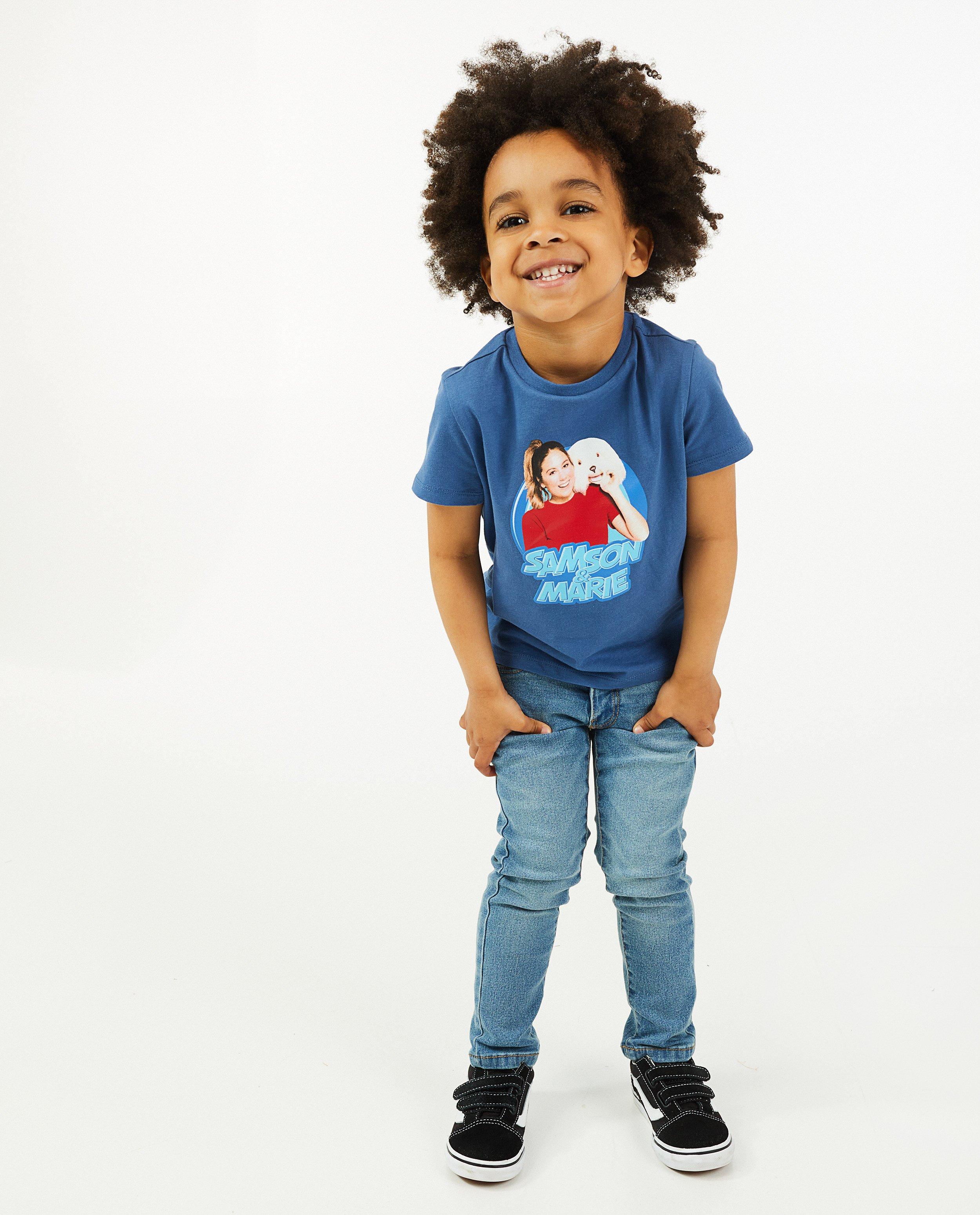 T-shirt à imprimé Samson & Marie - rouge - Fred & Samson