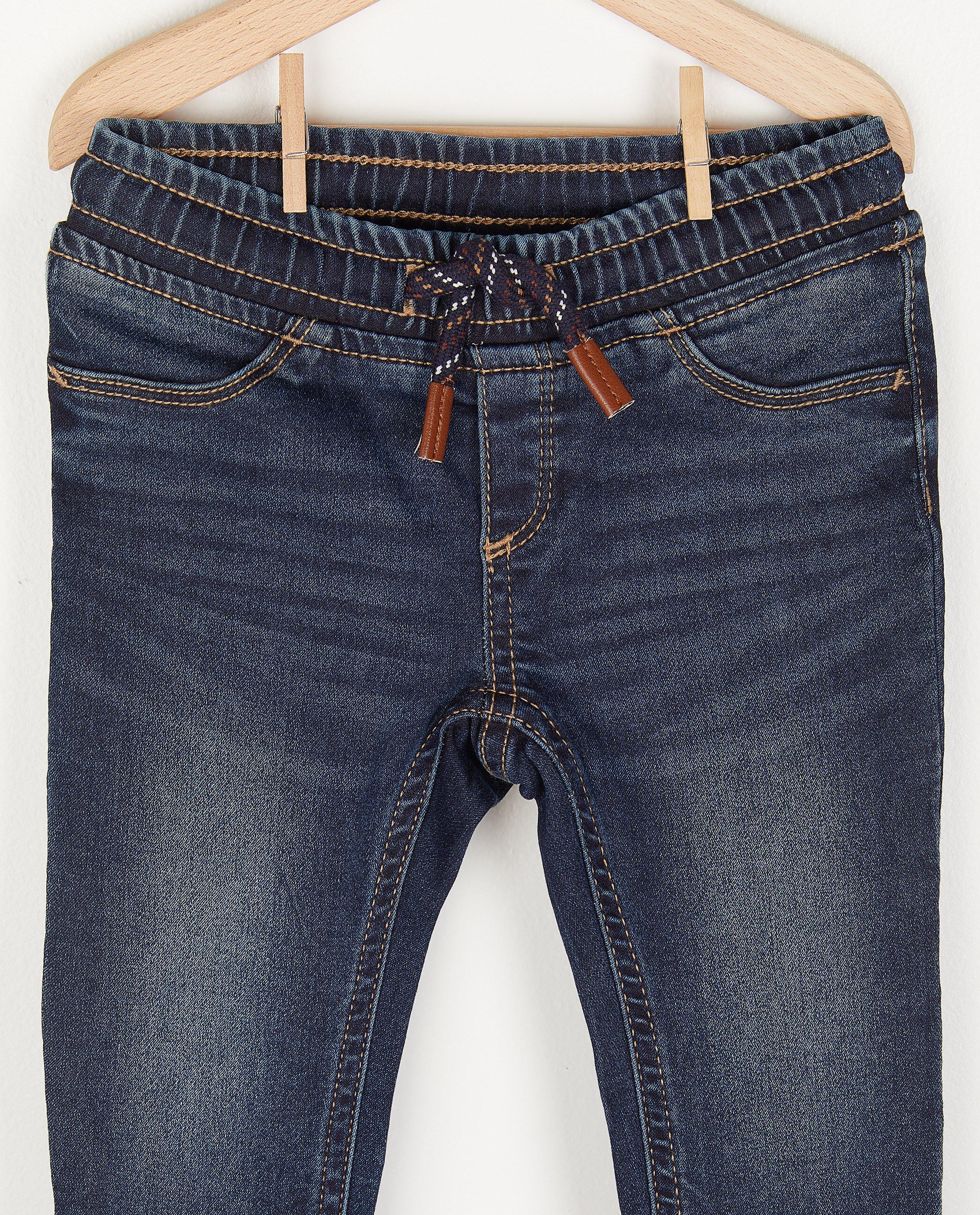 Jeans - Sweat denim broekje unisex