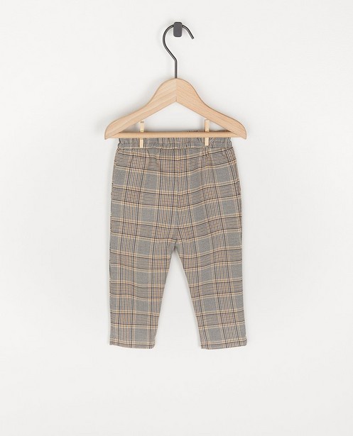 Pantalons - Pantalon à carreaux Bumba