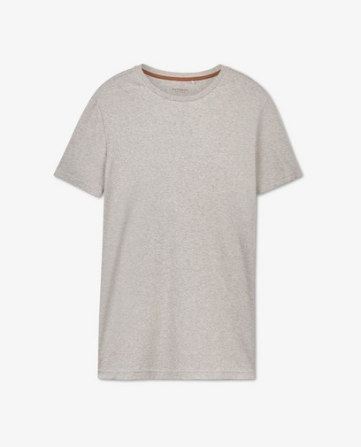T-shirt gris en coton bio T-shirt gris en coton bio