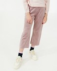 Pantalons - Pantalon rose en velours côtelé BESTies
