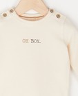 T-shirts - Offwhite longsleeve - unisex