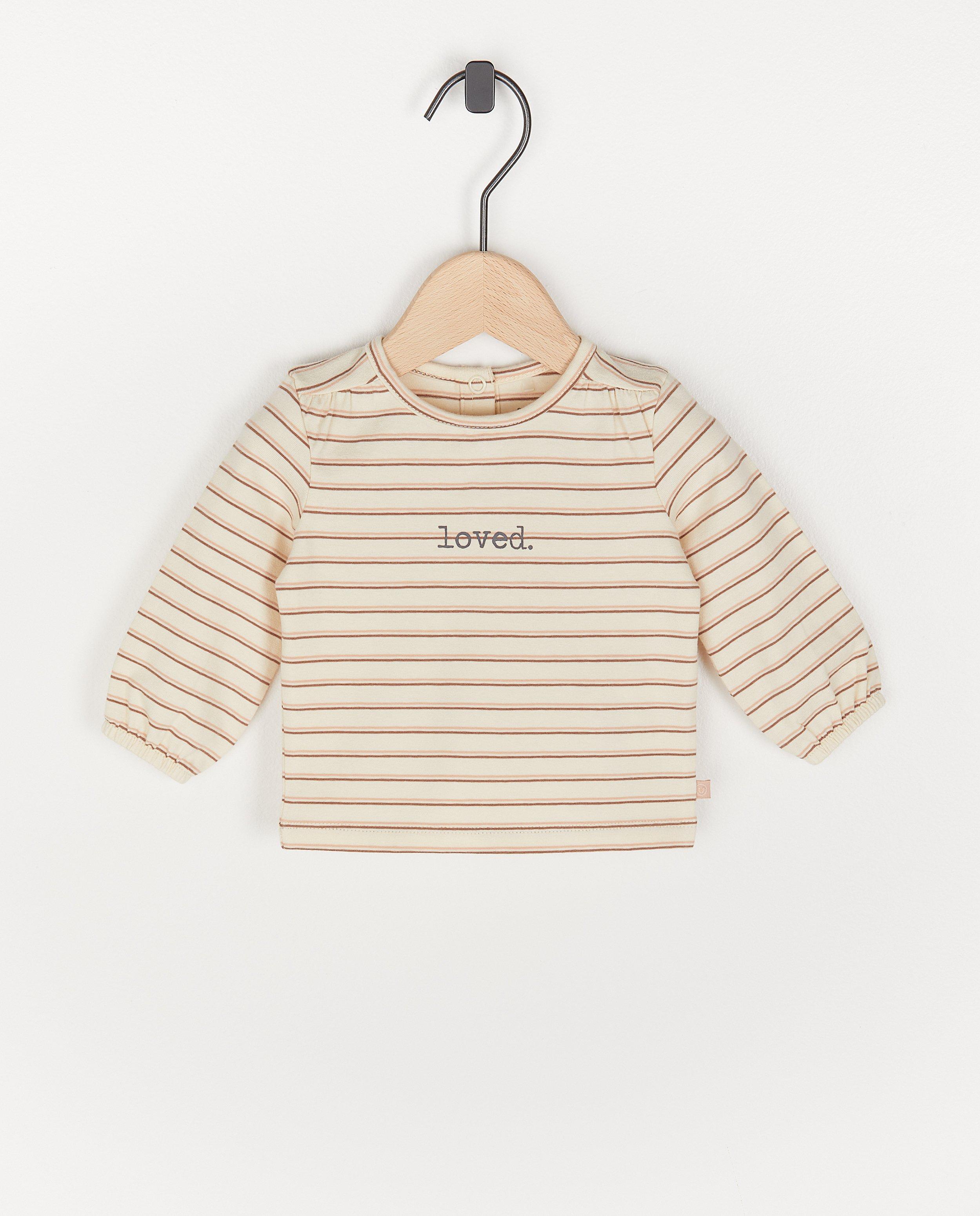 T-shirt rayé - loved - Newborn 50-68