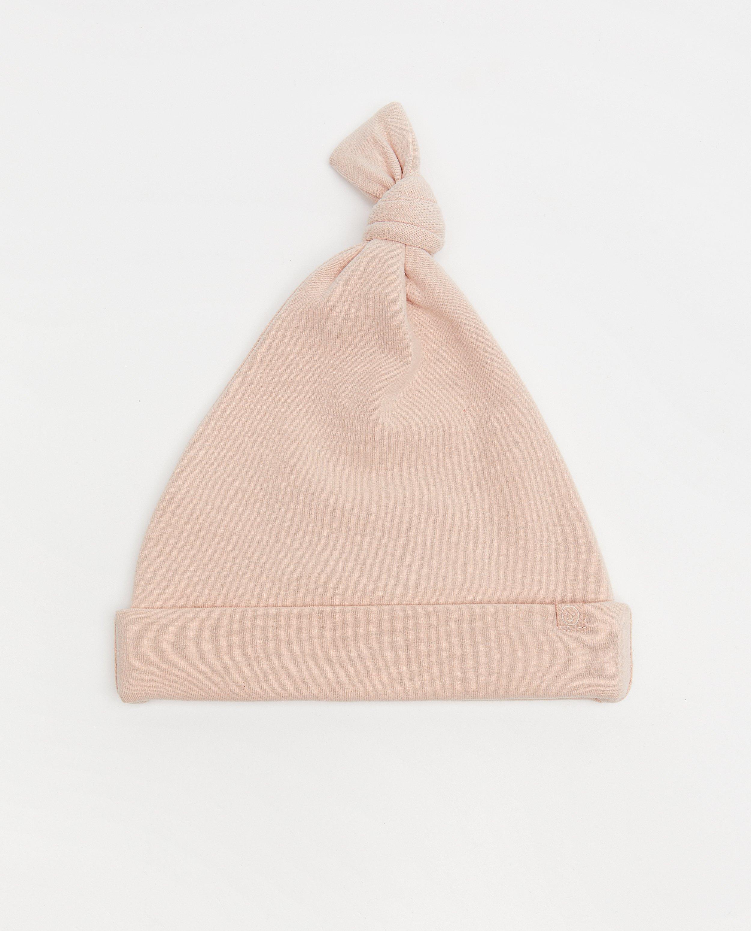 Bonnet rose - avec du stretch - Newborn 50-68