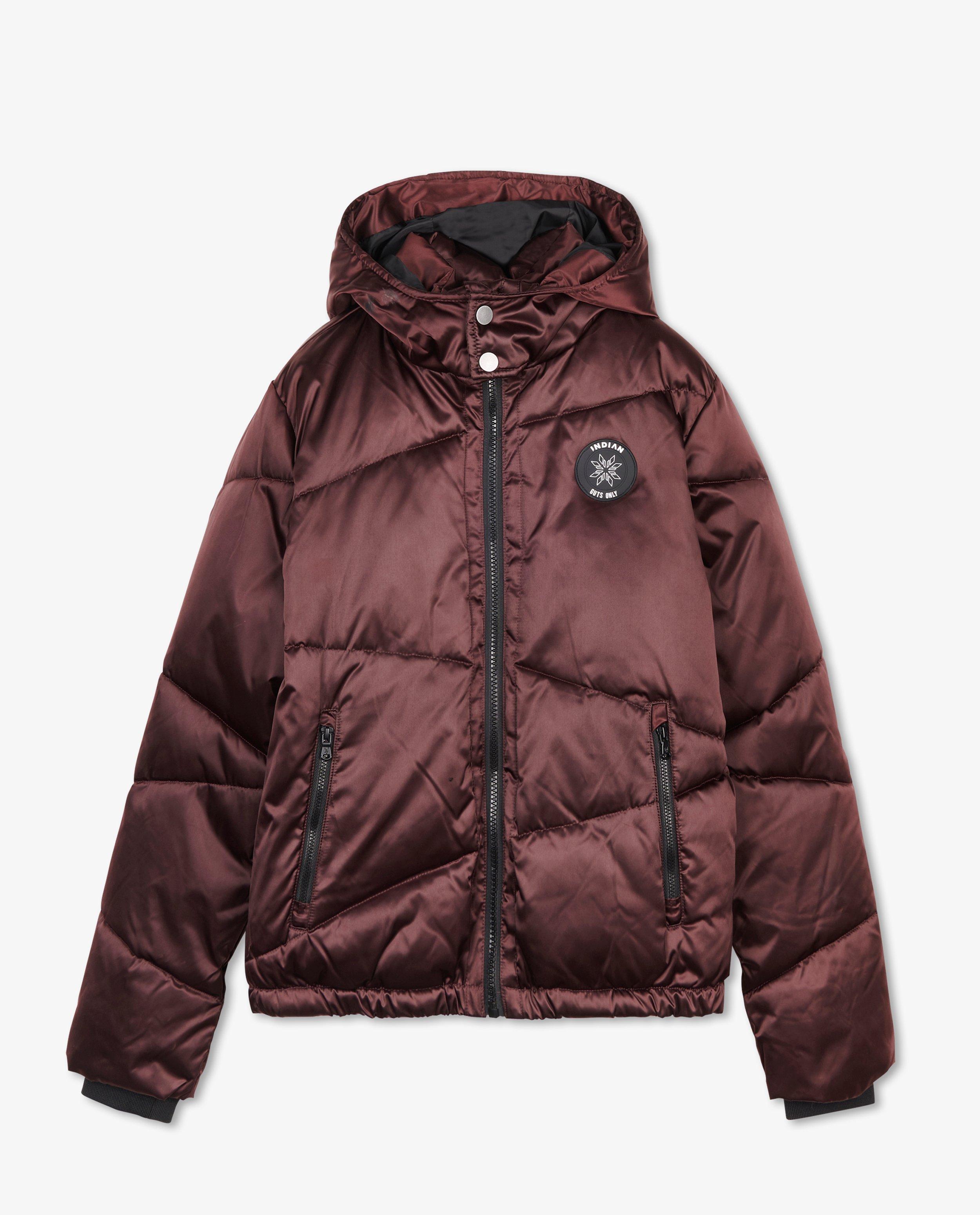 Manteau d’hiver bordeaux Indian Blue Jeans - null - Indian Blue Jeans
