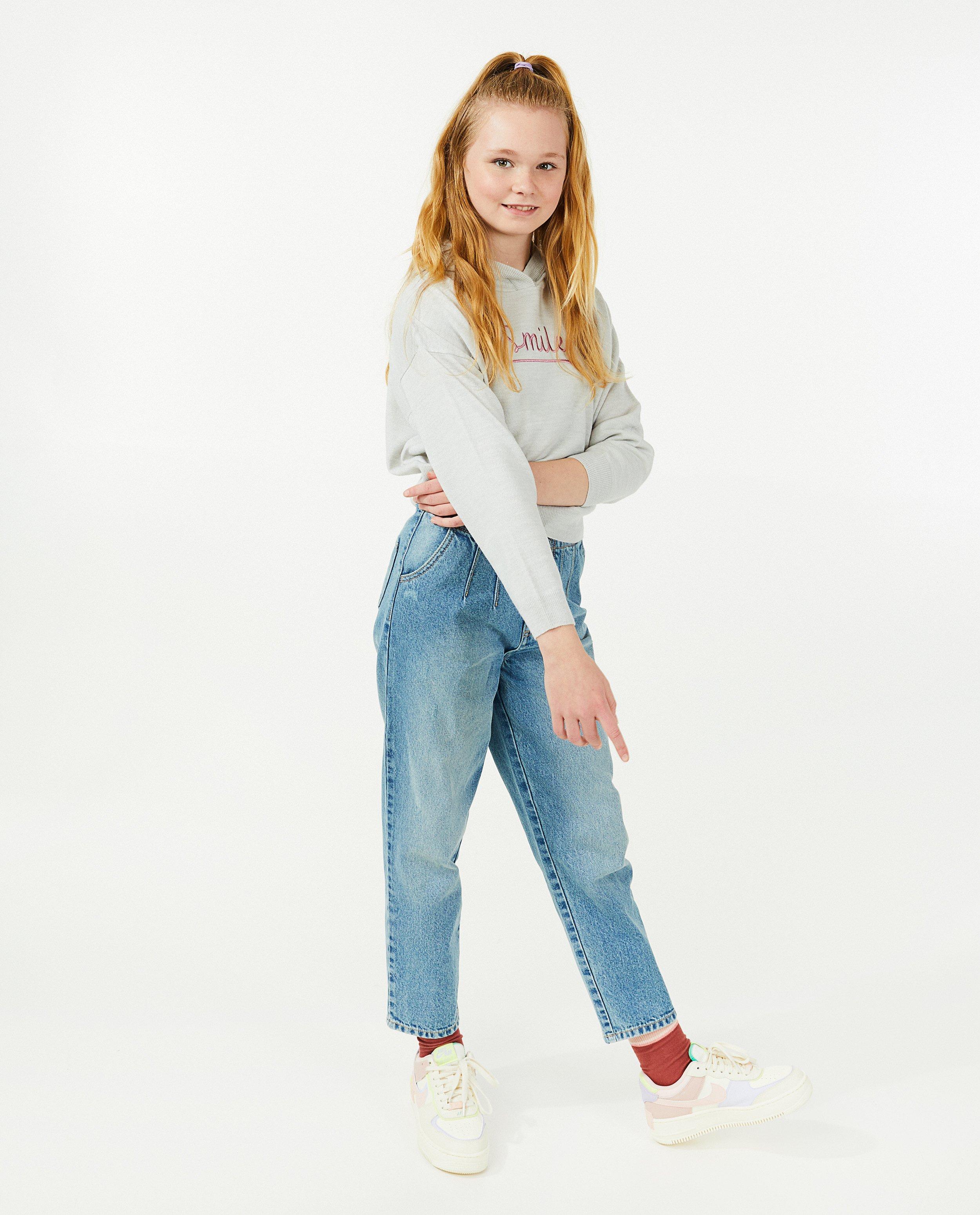 Pull gris avec l'inscription BESTies - à capuche - Besties