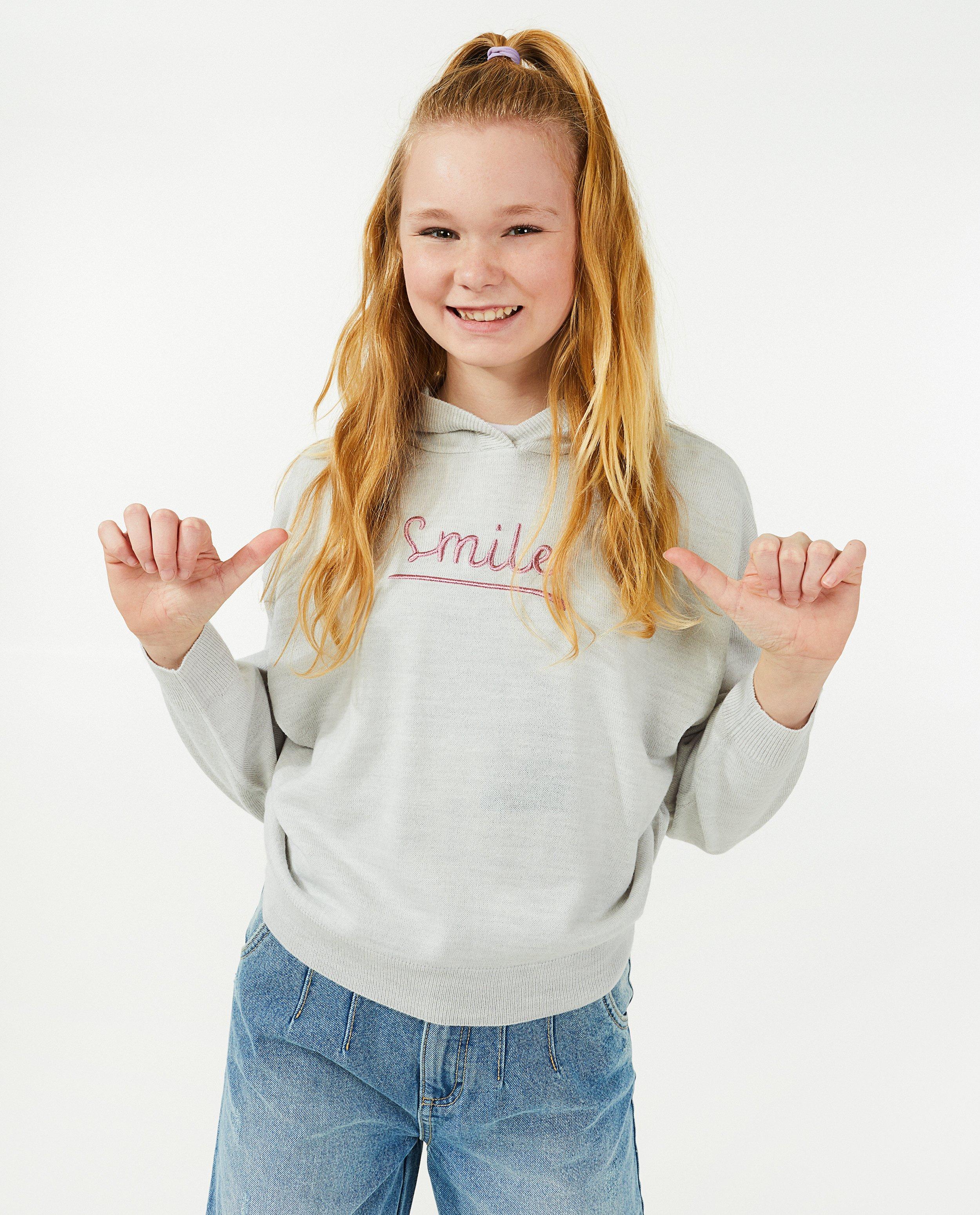 Pulls - Pull beige avec l'inscription BESTies