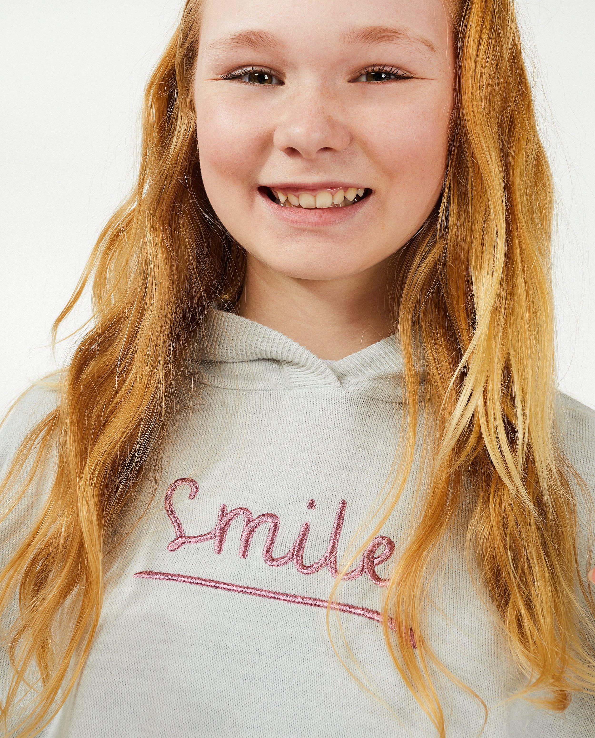 Pulls - Pull beige avec l'inscription BESTies