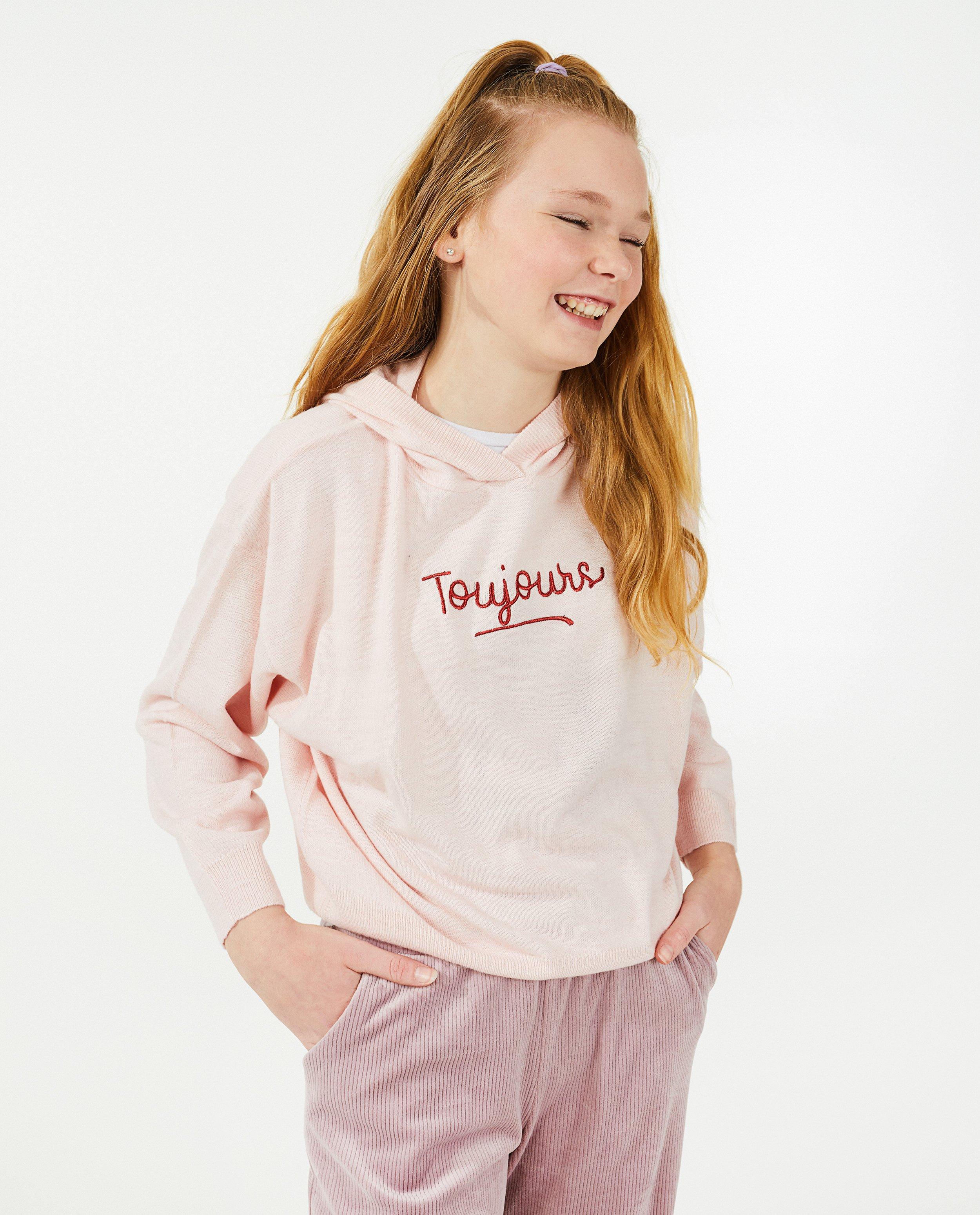 Pulls - Pull beige avec l'inscription BESTies