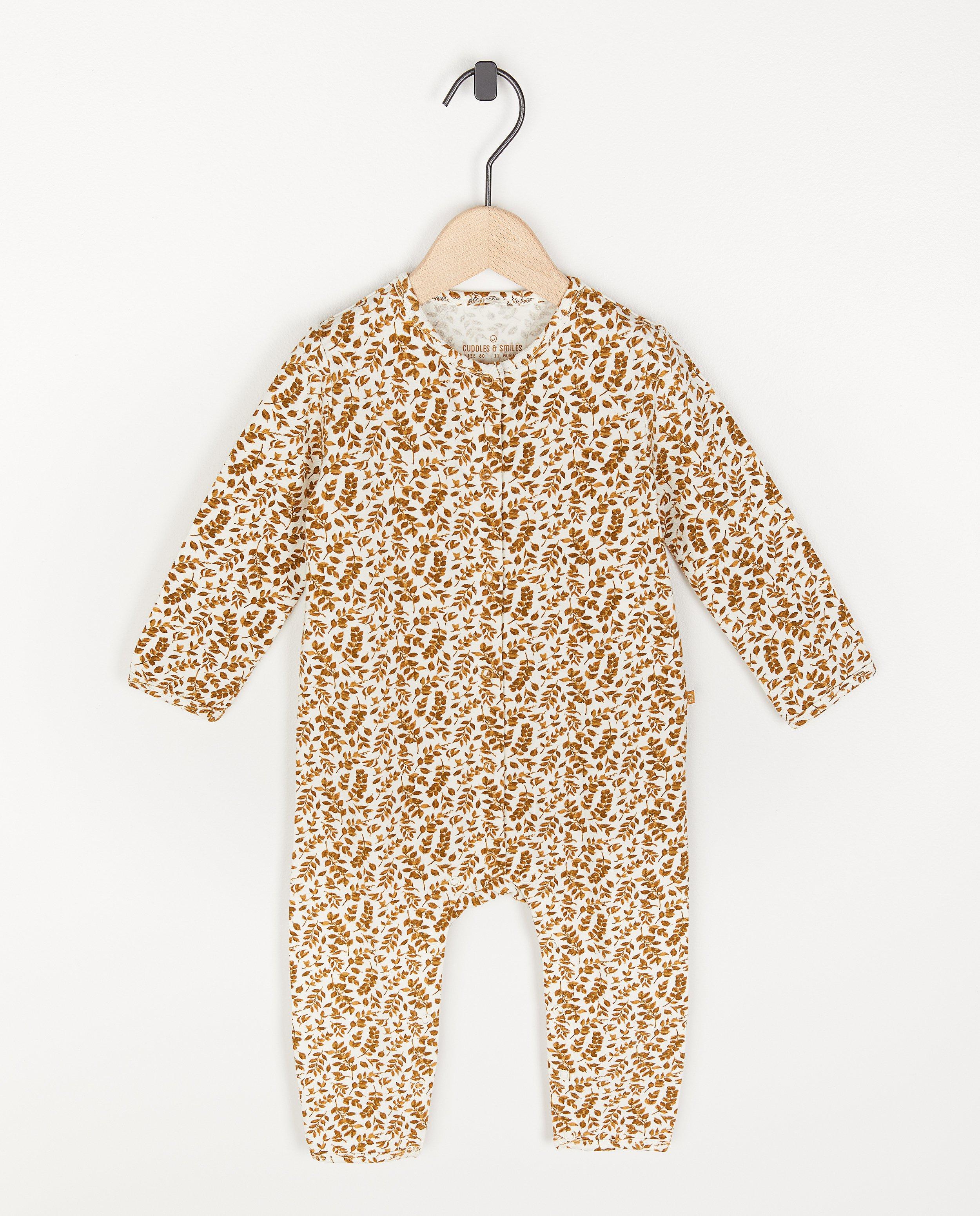 Unisex pyjamaatje met print - allover - Cuddles and Smiles