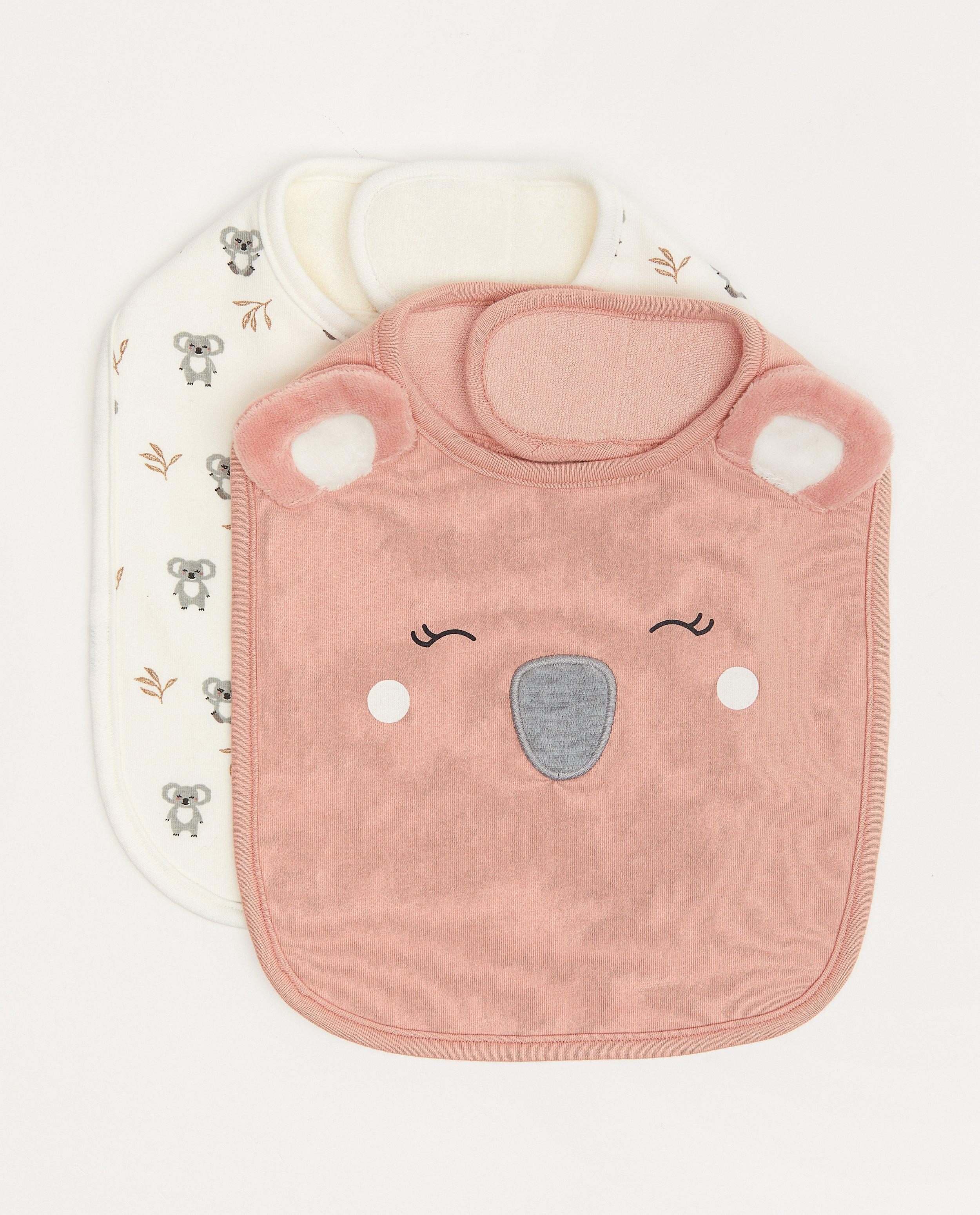 Lot de 2 bavoirs à imprimé - intégral - Cuddles and Smiles