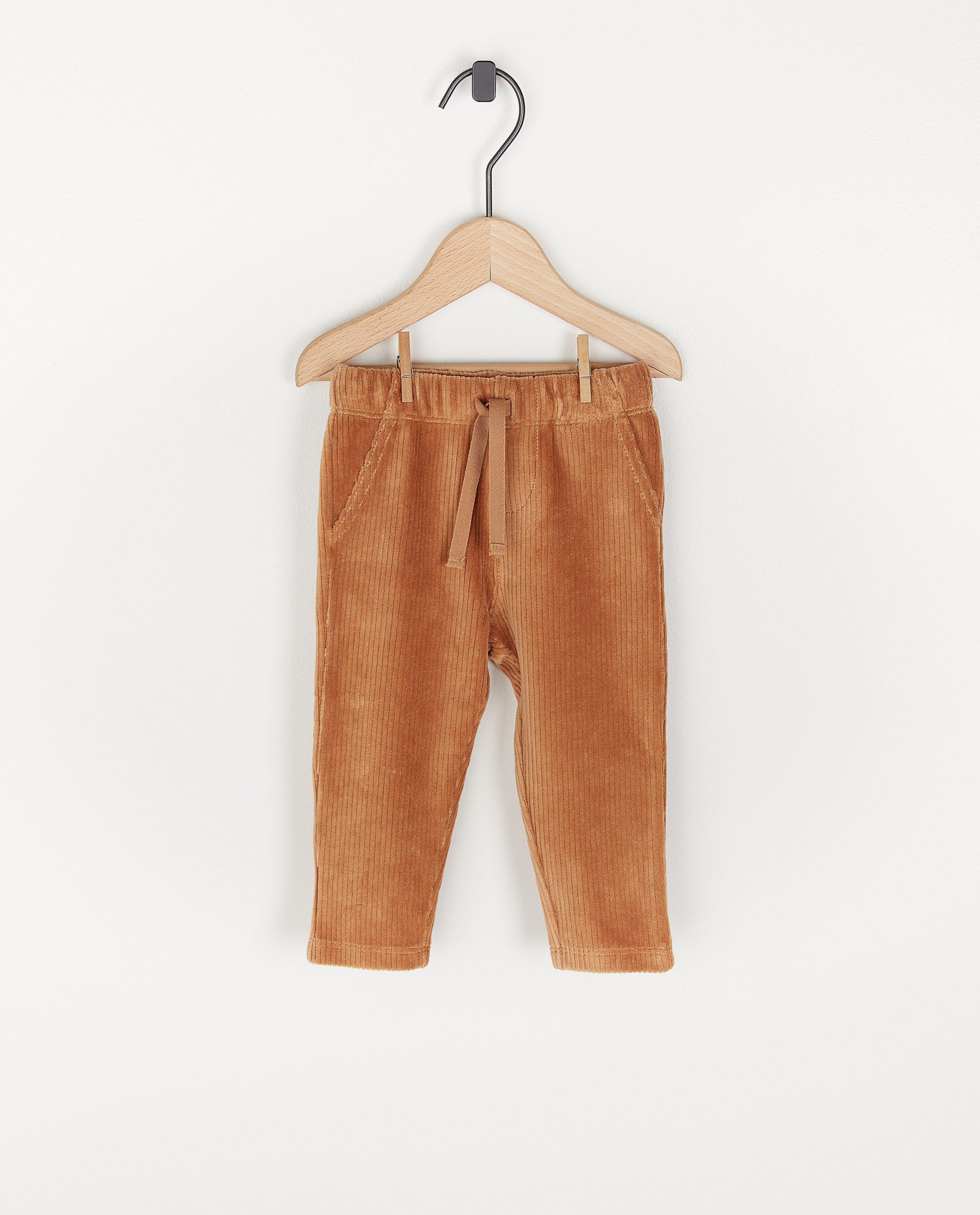 Unisex sweatbroekje met rib - stretch - Cuddles and Smiles