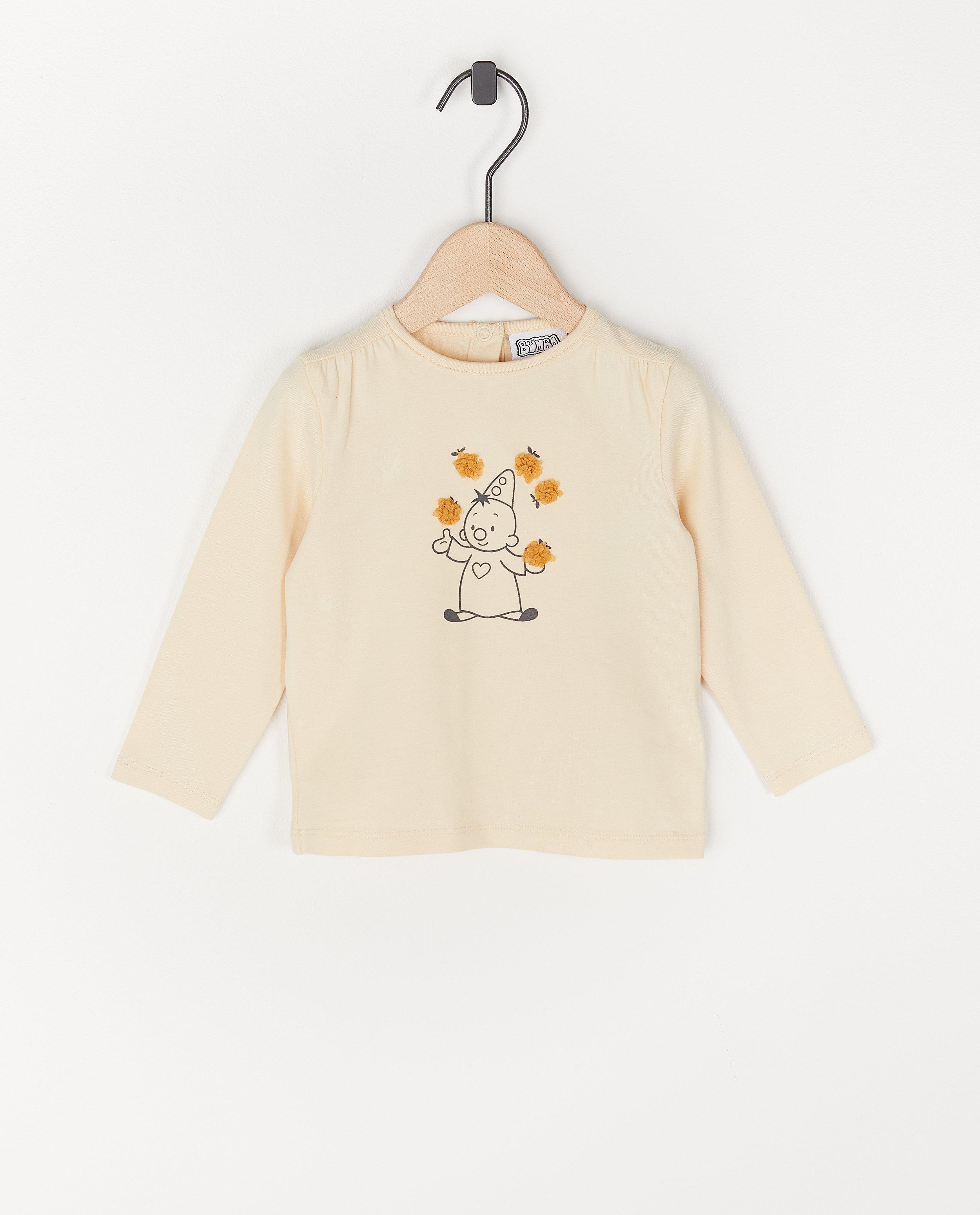 Offwhite blouse met print Bumba - Product Detail - lichtbeige - afbeelding nummer 1
