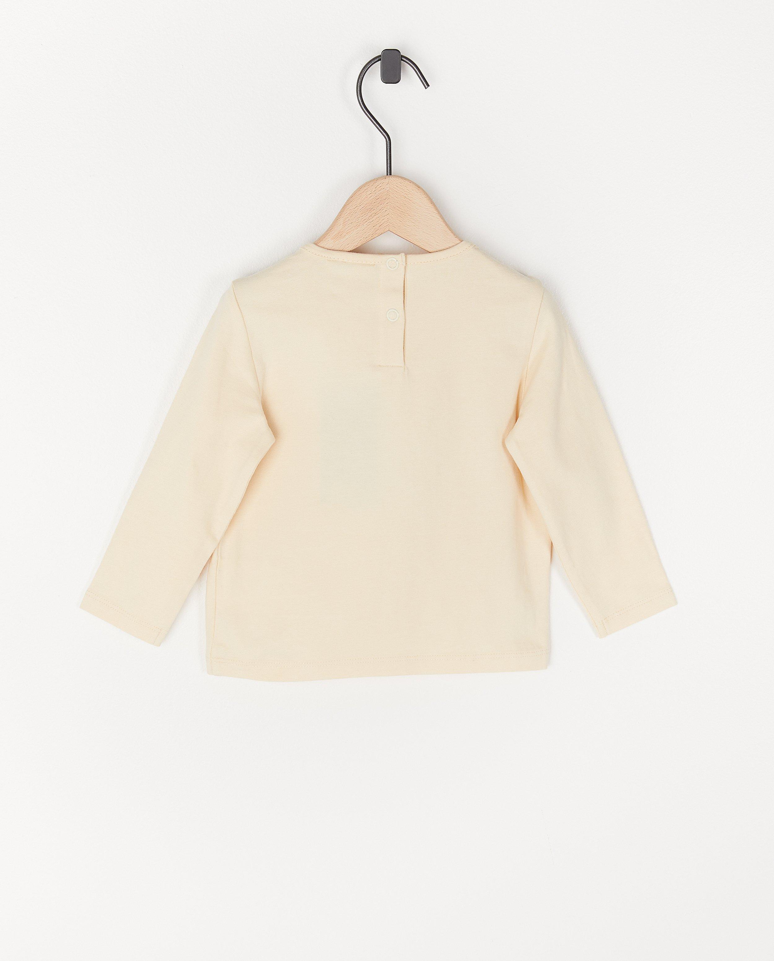 Offwhite blouse met print Bumba - Product Detail - lichtbeige - afbeelding nummer 2
