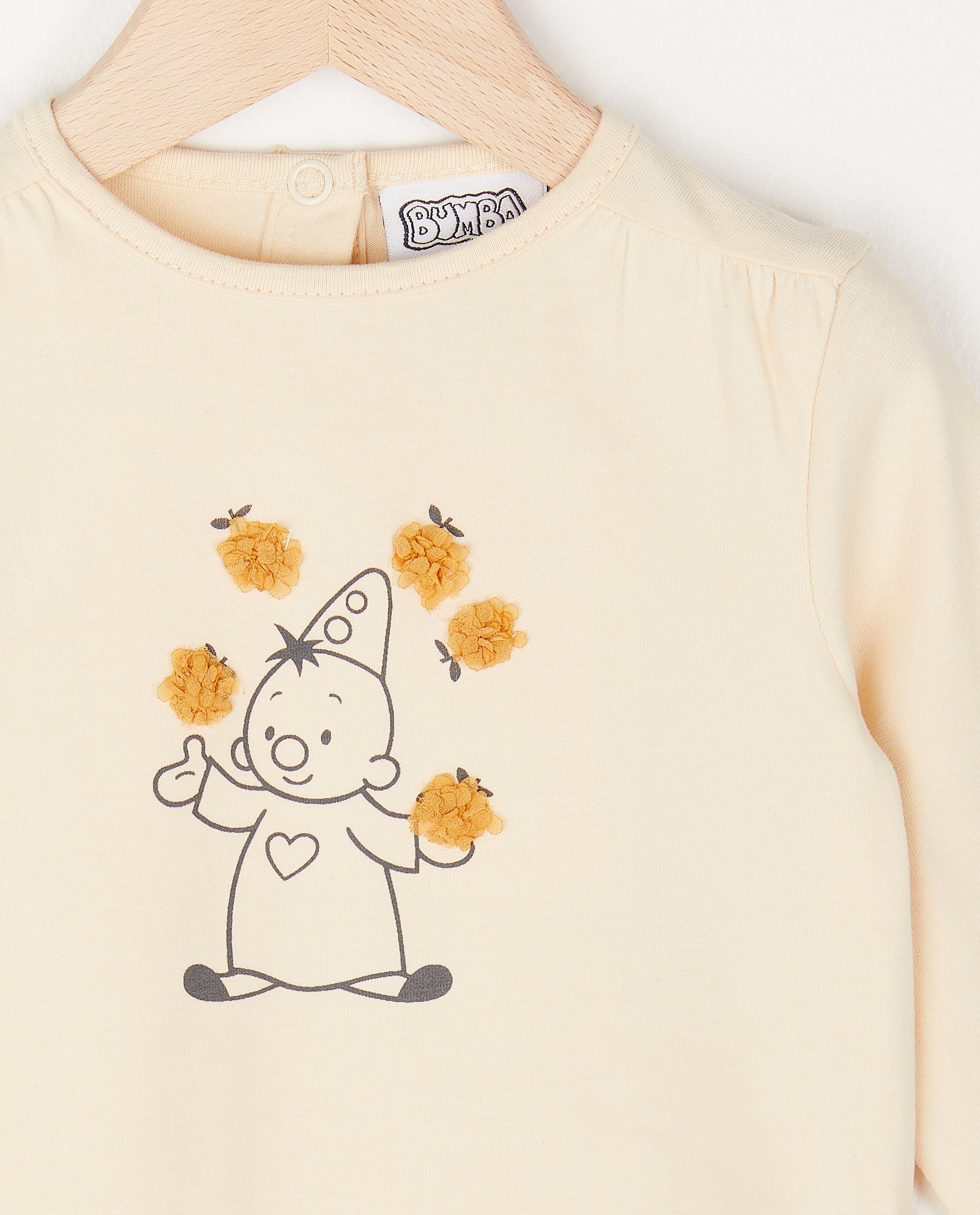 Offwhite blouse met print Bumba - Product Detail - lichtbeige - afbeelding nummer 3
