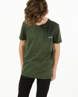 T-shirts - Groen T-shirt met borstzak
