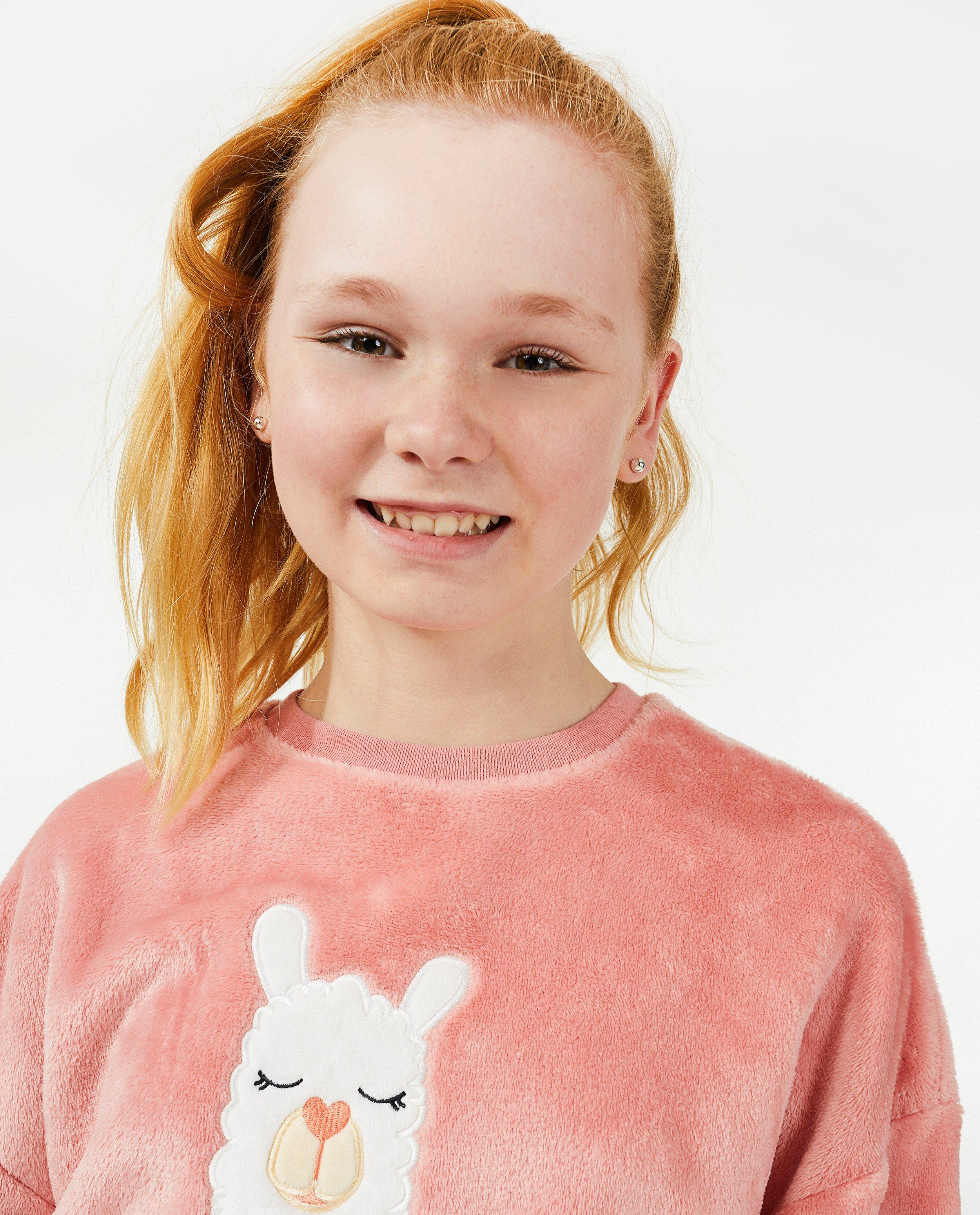 Roze pyjama met lama - Product Detail - roze - afbeelding nummer 5