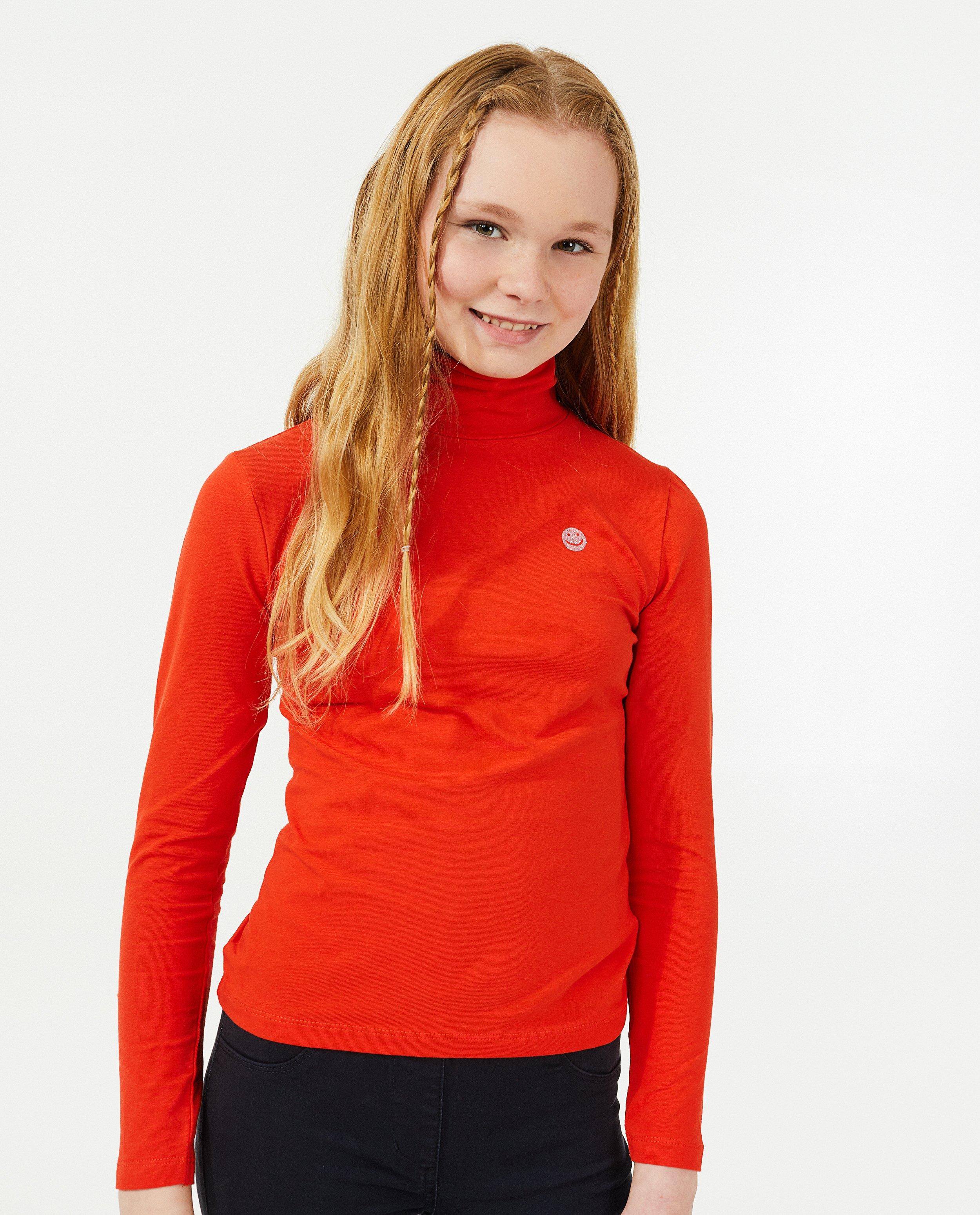 T-shirts - Zwarte souspull met glitter