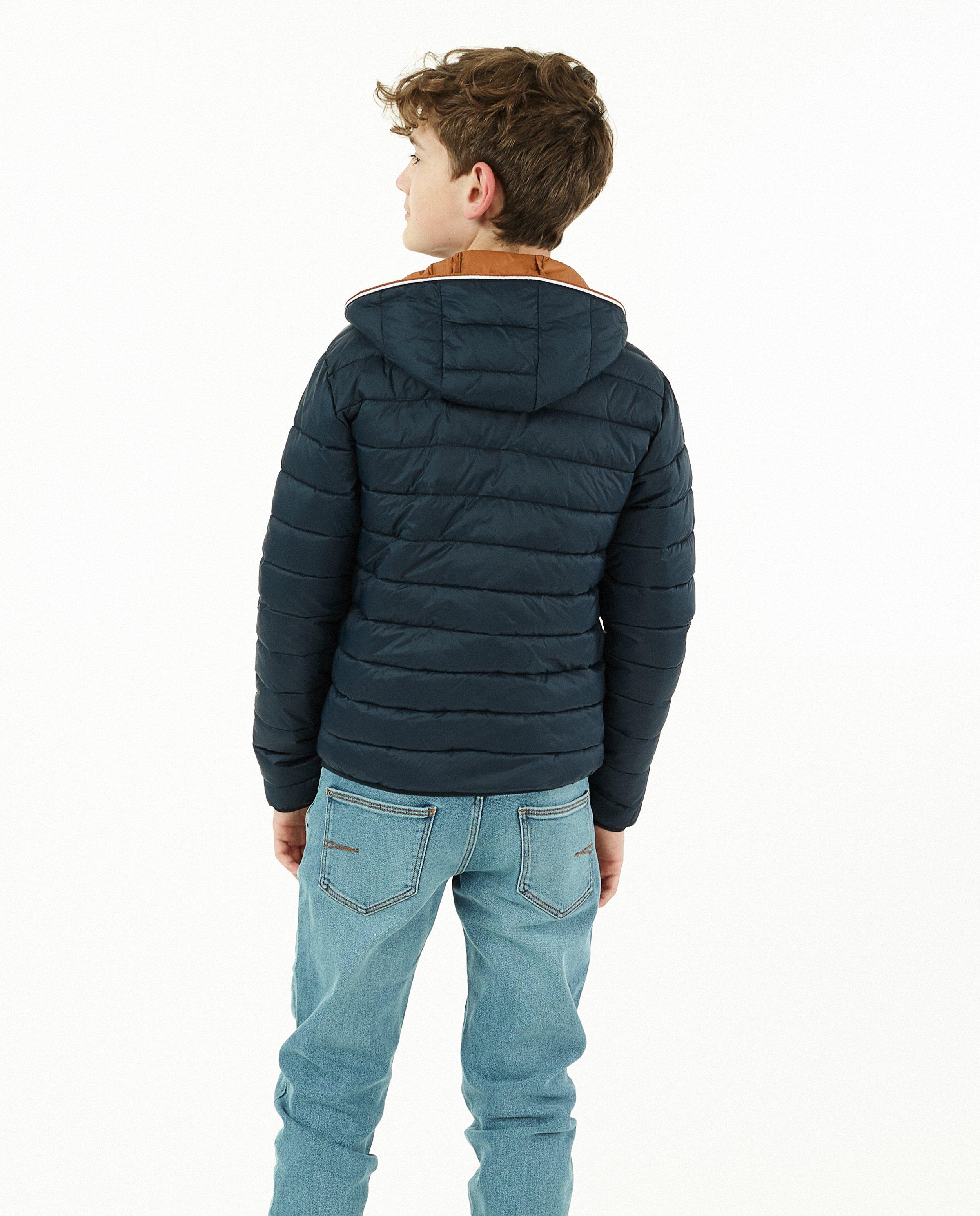 Veste bleue recyclée - Détails du produit - bleu foncé - image numéro 3