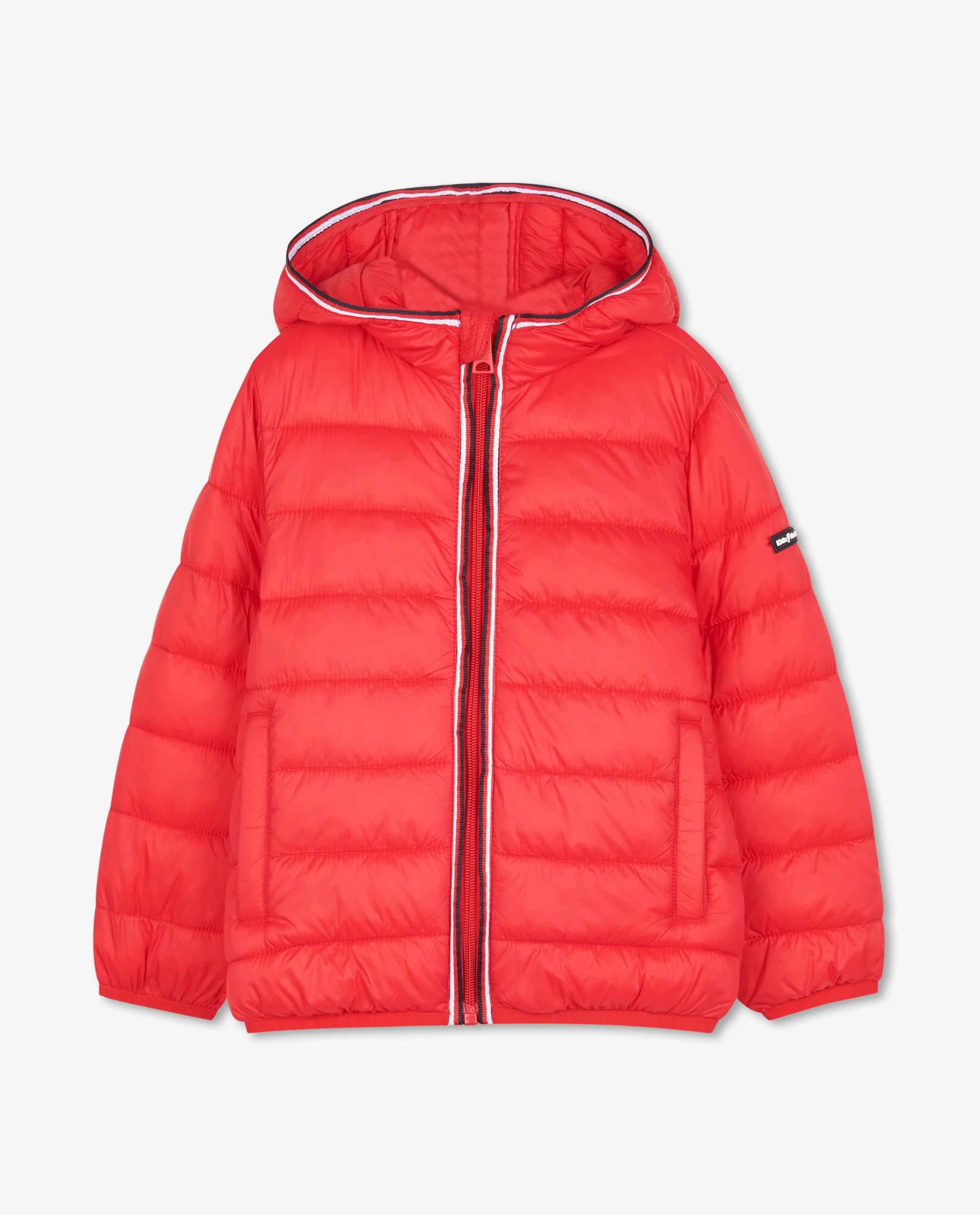 Doudoune rouge, 2-7 ans - D&eacute;tails du produit - rouge vif - image num&eacute;ro 3