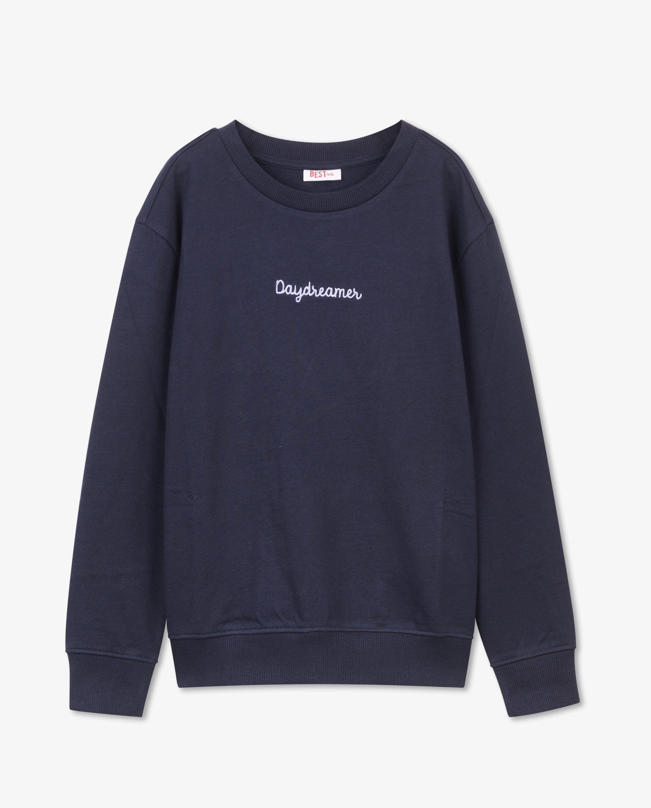 Sweaters - Sweater met geborduurd opschrift BESTies