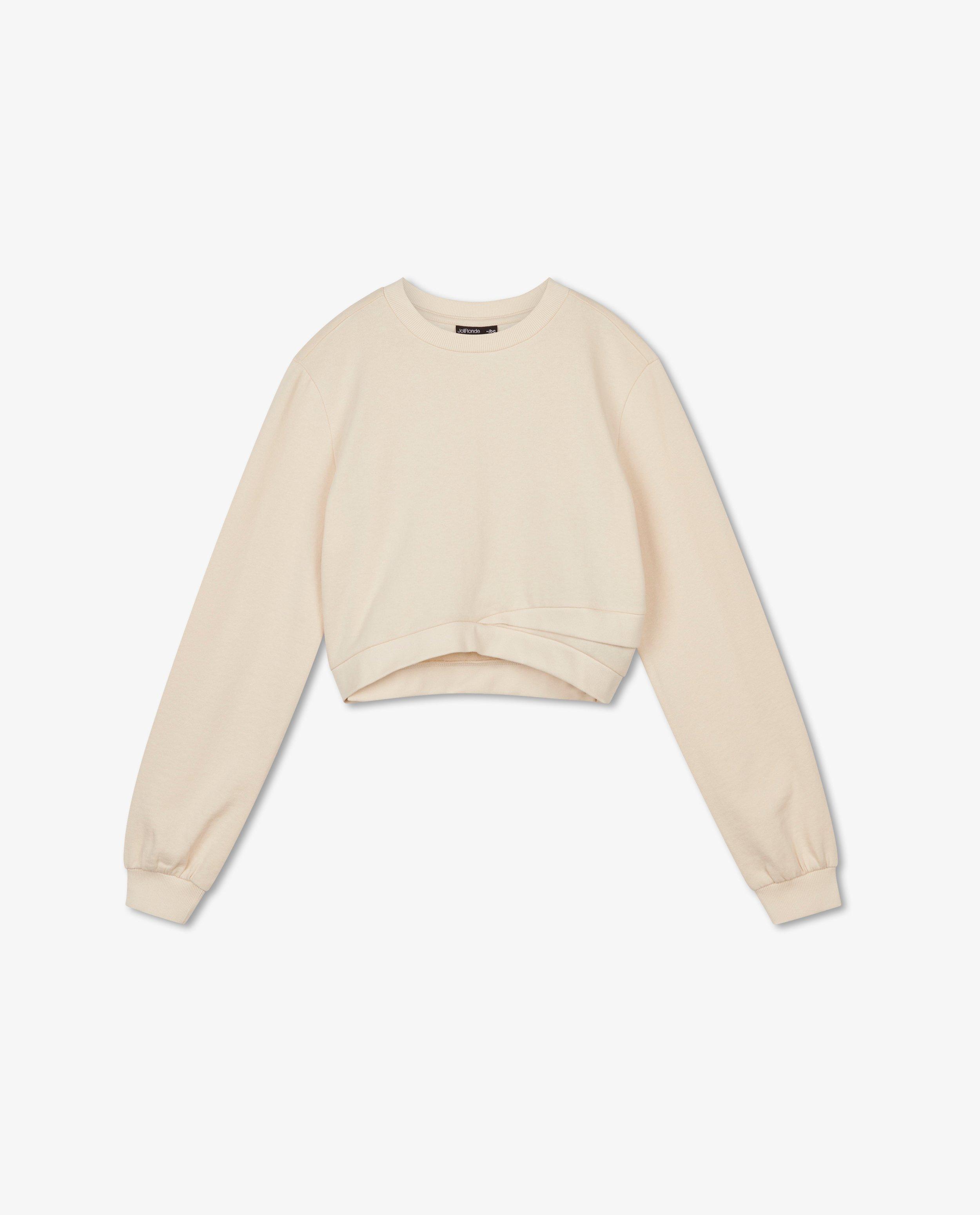Sweaters - Cropped beige sweater JoliRonde