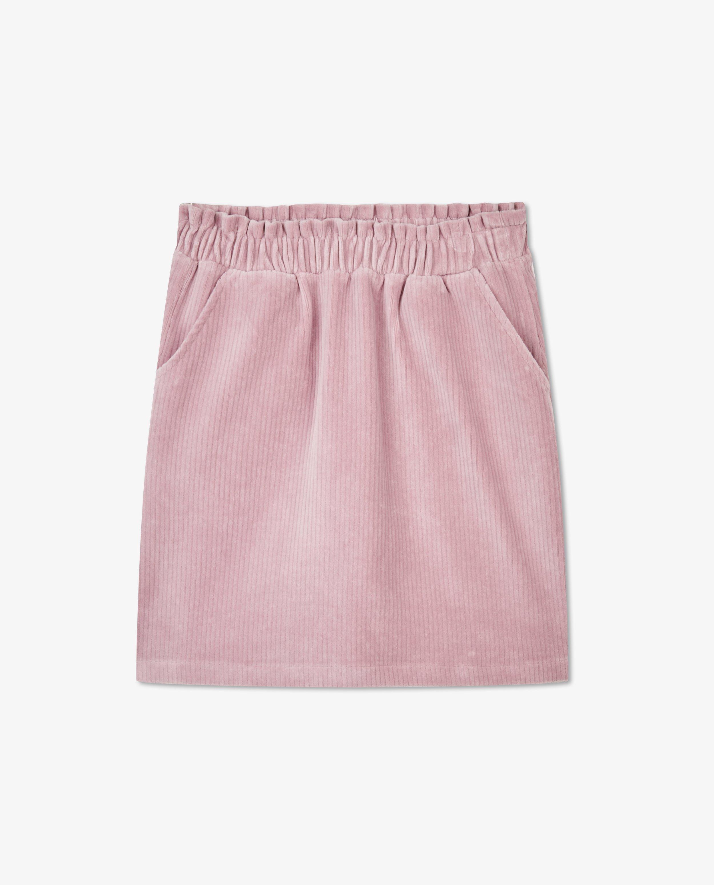 Rokken - Roze rok van ribfluweel BESTies