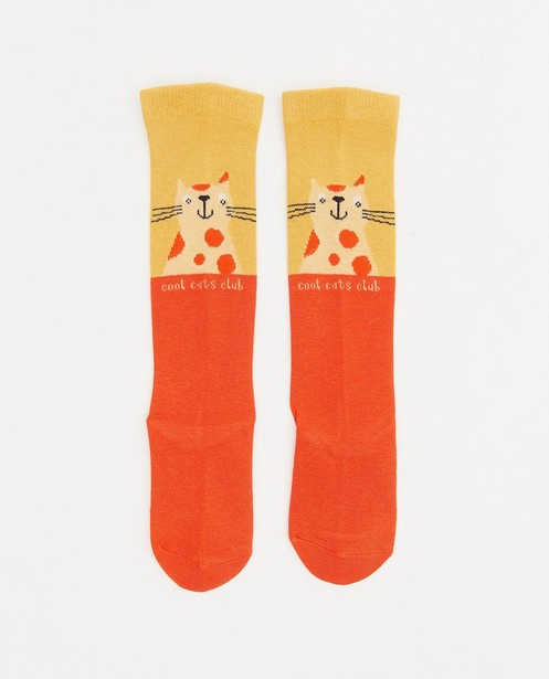 Chaussettes à imprimé Fred + Ginger - petit chat - Fred + Ginger