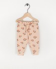 Roze jogger met print - null - Cuddles and Smiles