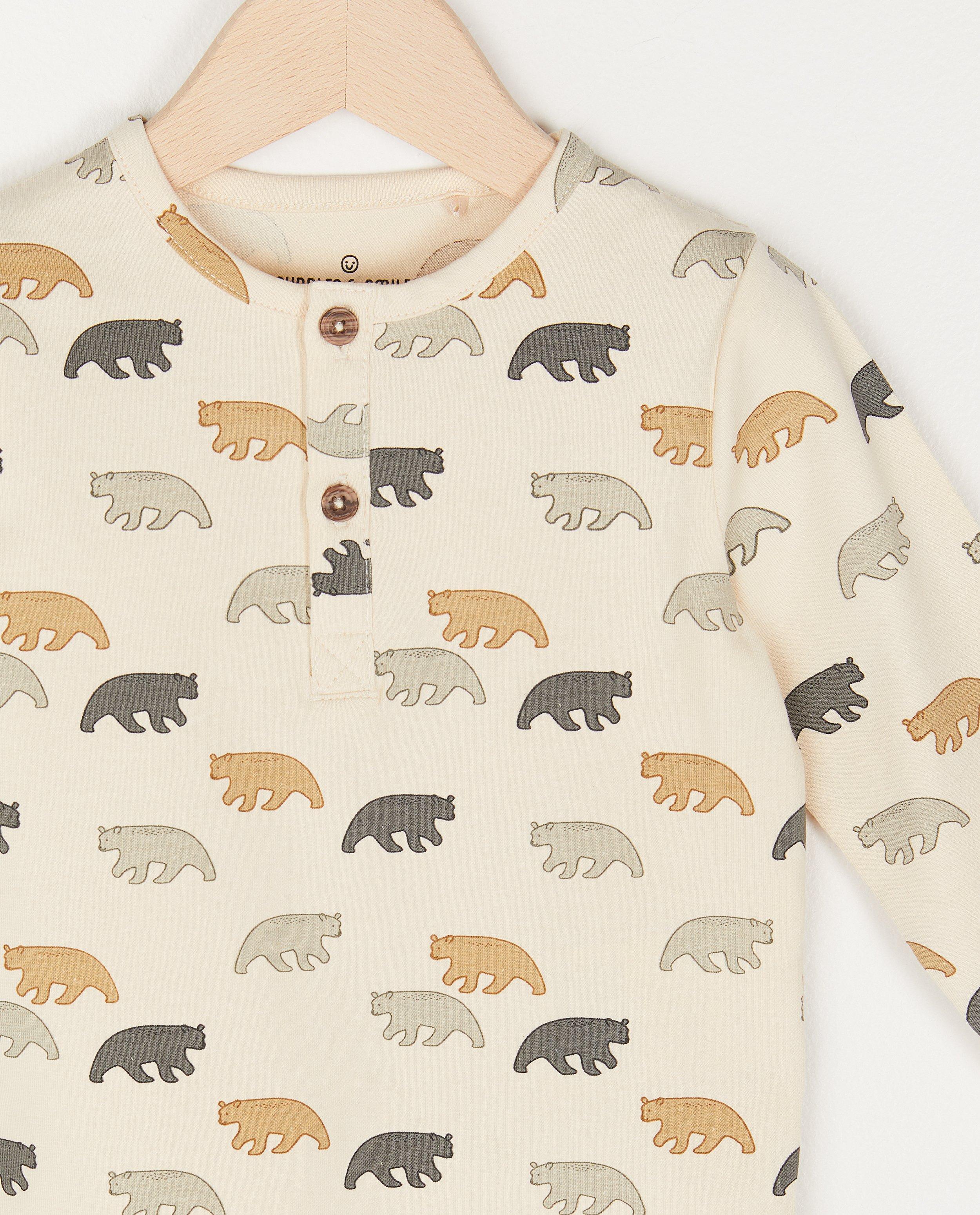T-shirts - T-shirt unisexe à manches longues à imprimé animal