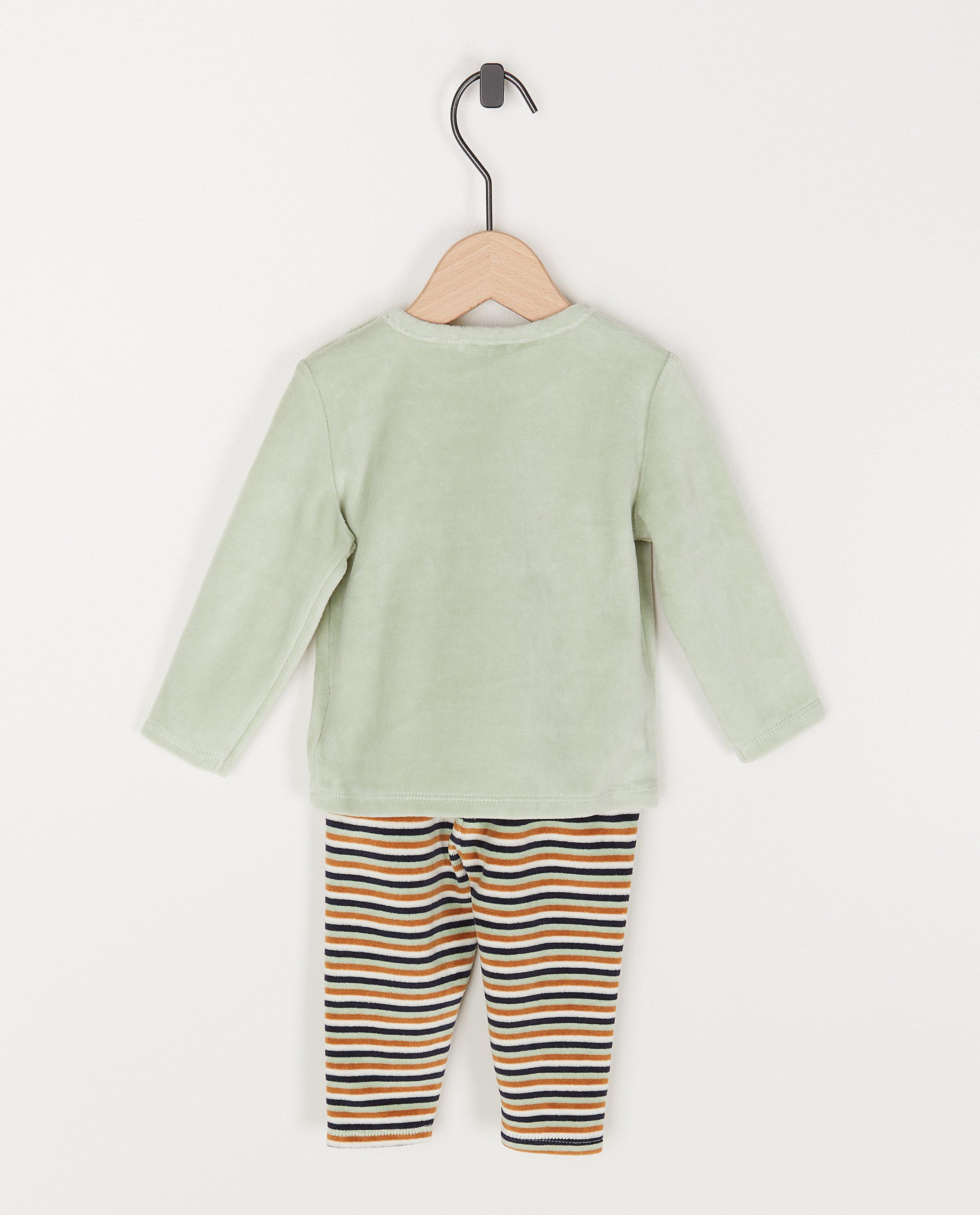 Nachtkleding - Mintgroene pyjama Bumba