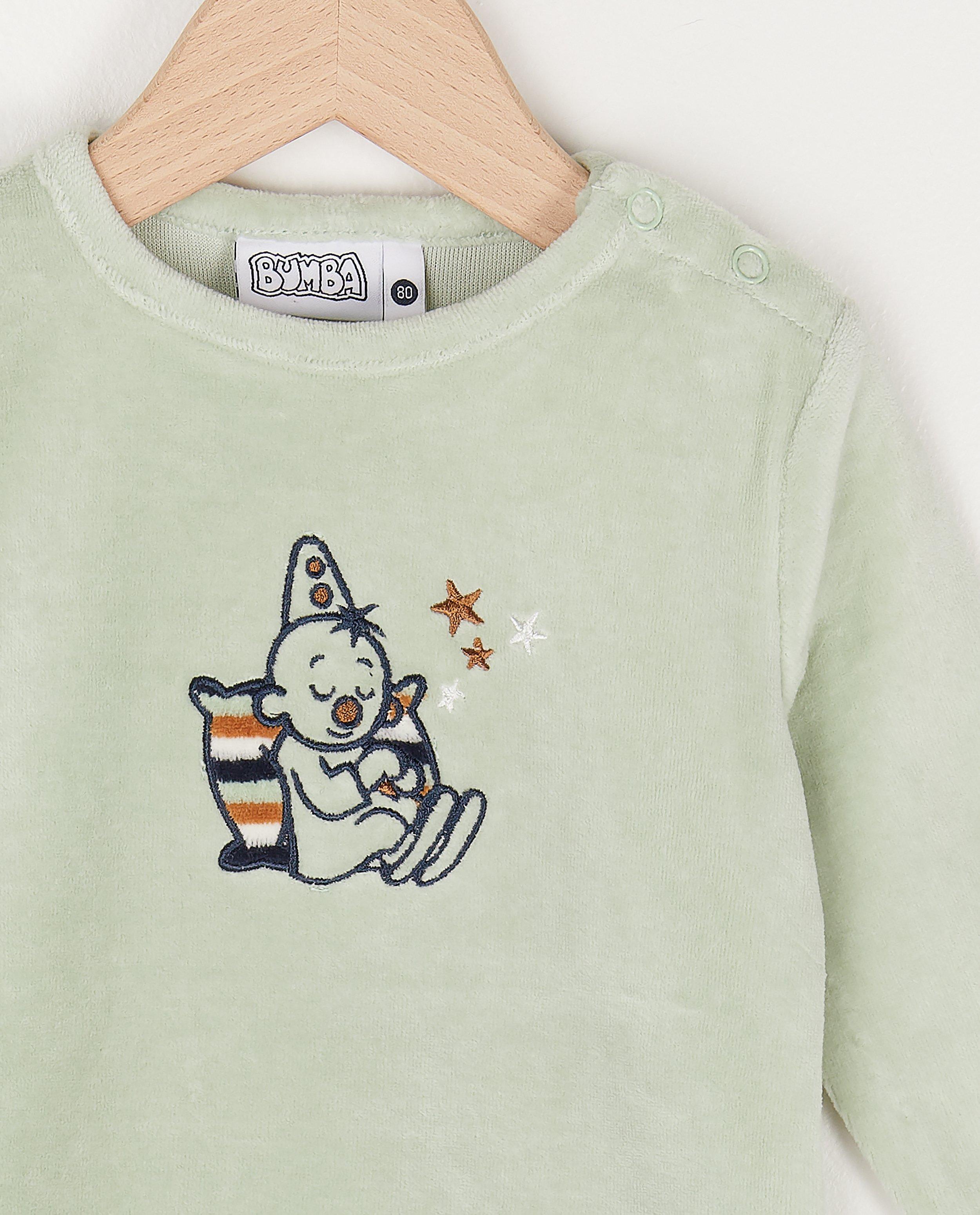 Nachtkleding - Mintgroene pyjama Bumba