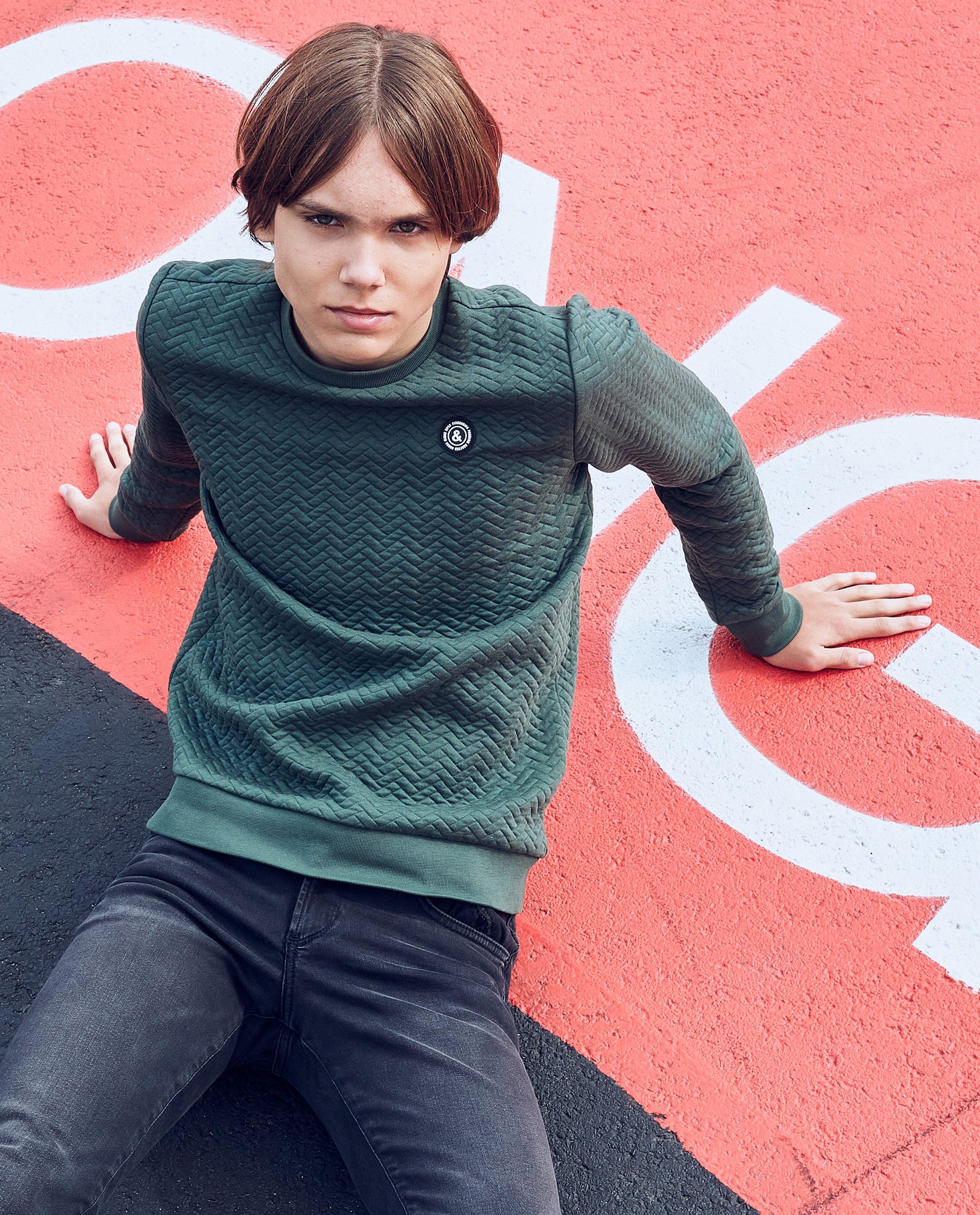 Kaki sweater - Kaki sweater - Fish & Chips