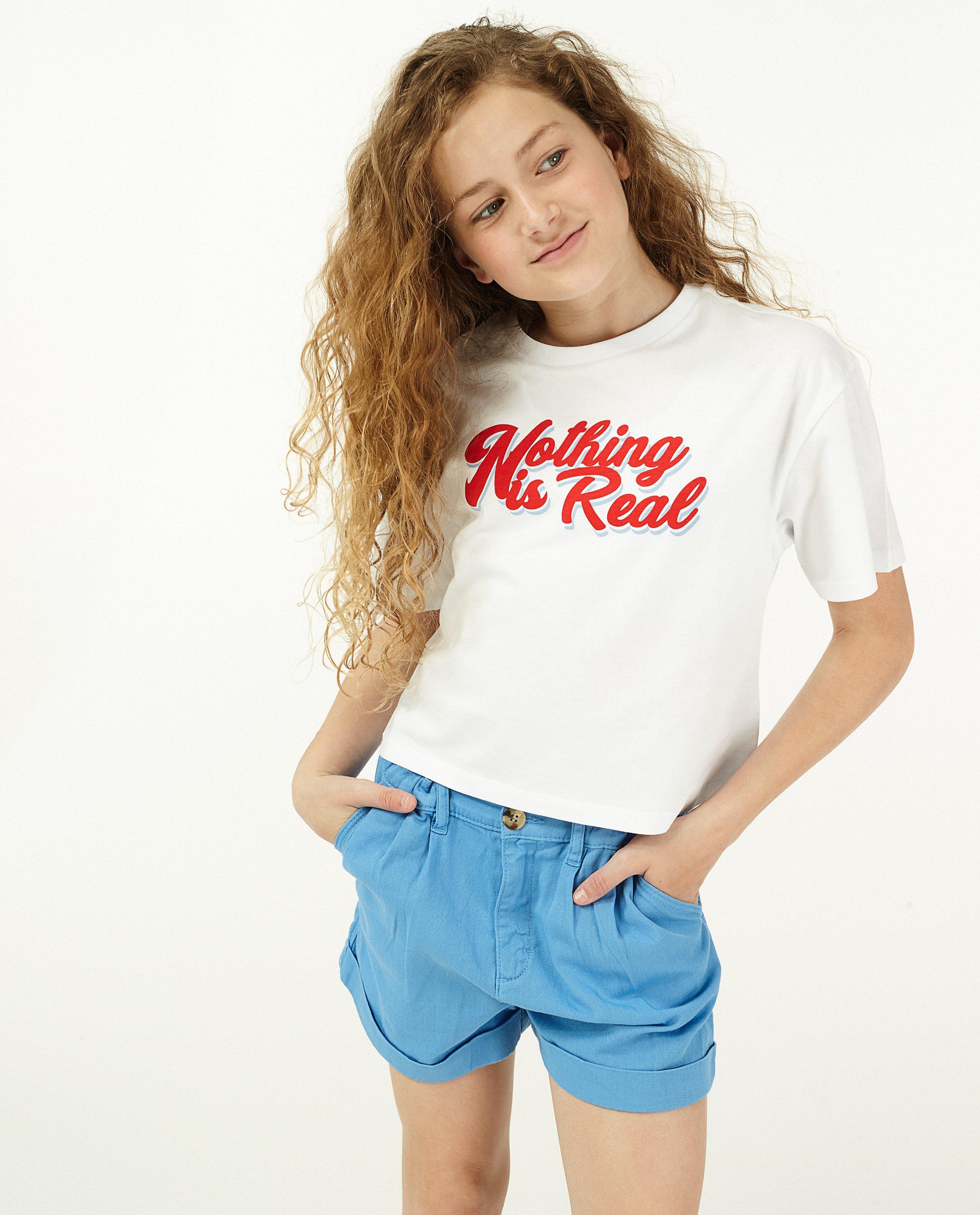 Shorten - Korte short in geel
