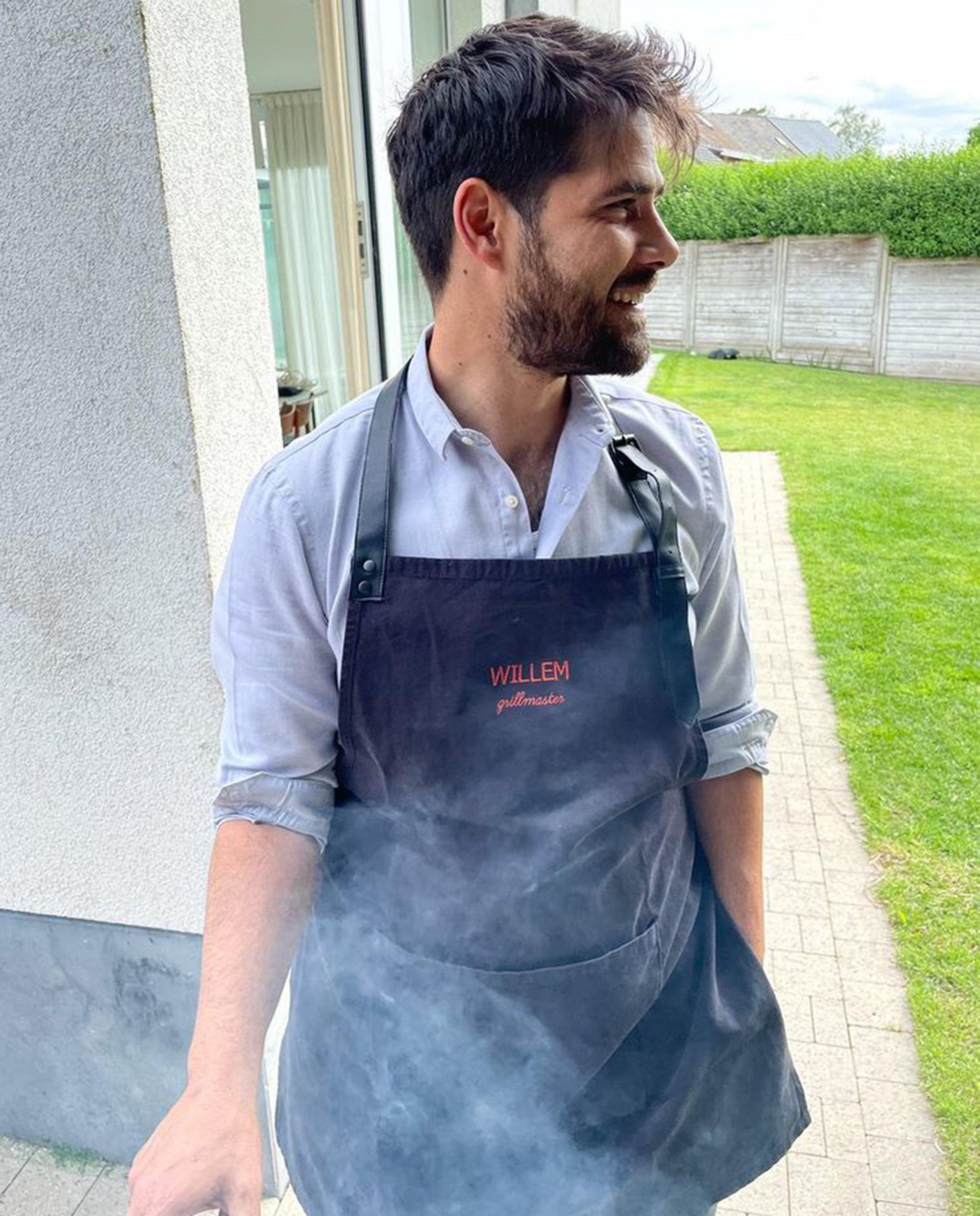Heren BBQ-schort, Studio Unique - personaliseerbaar - JBC