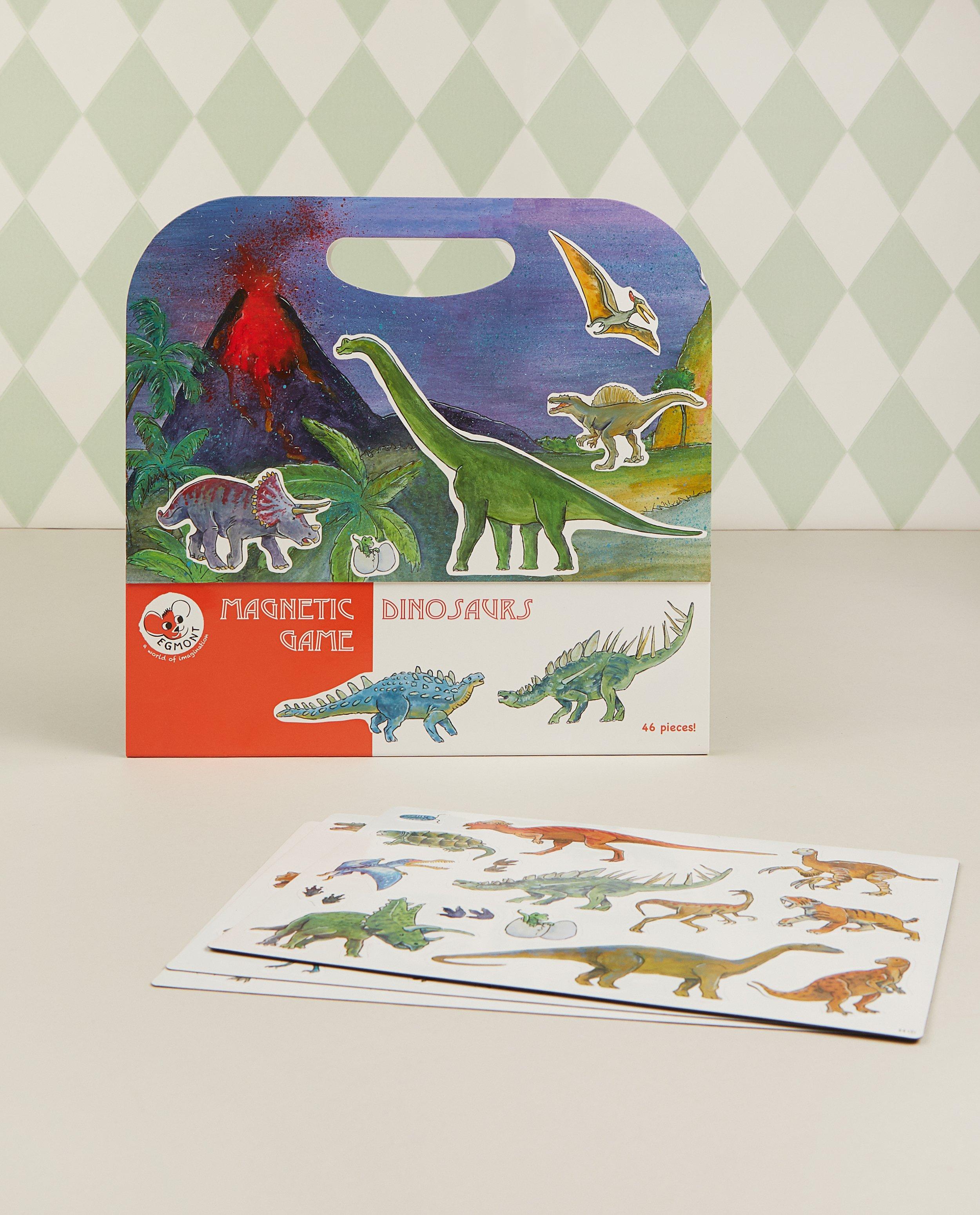 Magneetspel dino Egmont Toys - met vierluik - JBC