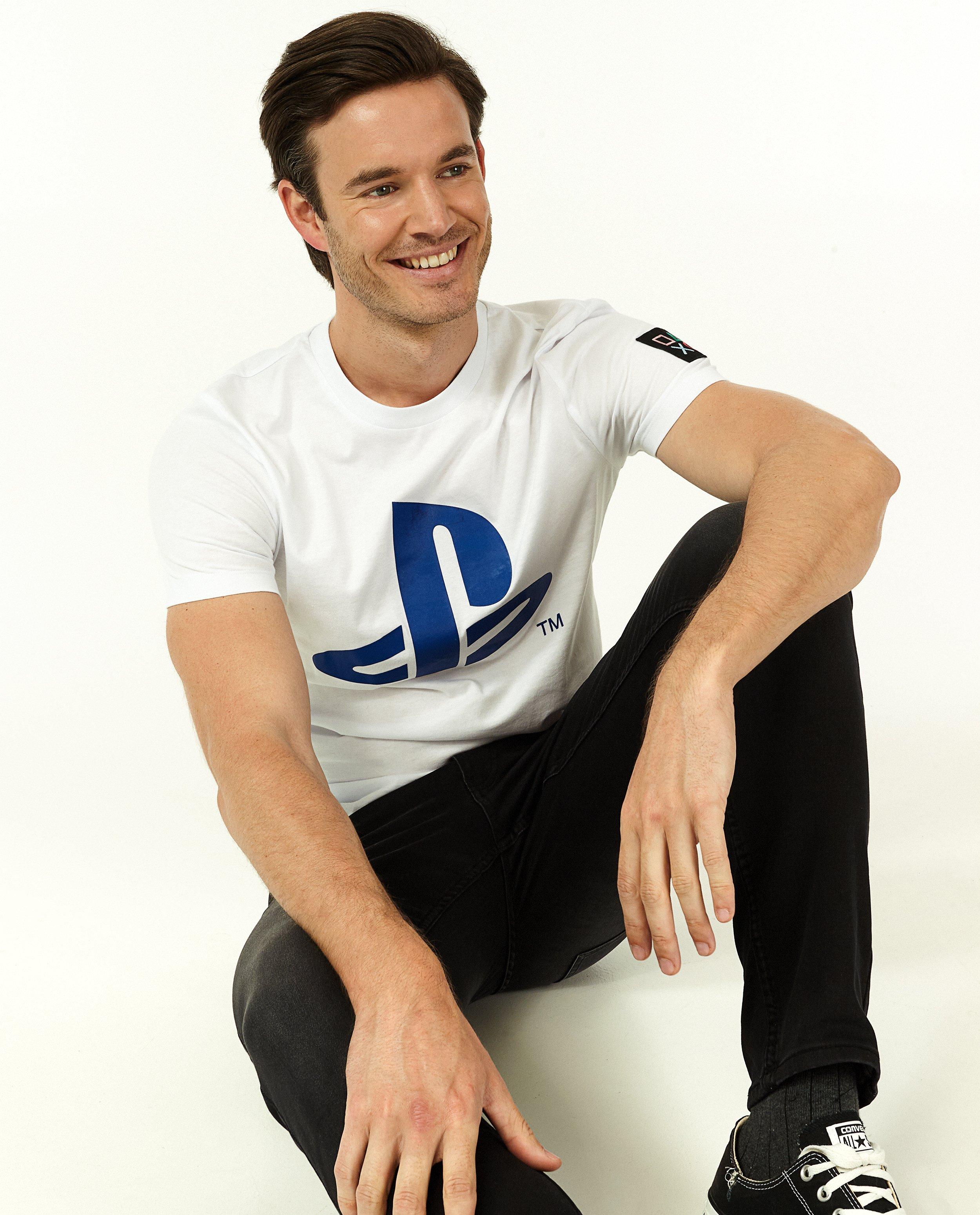 T-shirts - T-shirt blanc avec logo PlayStation