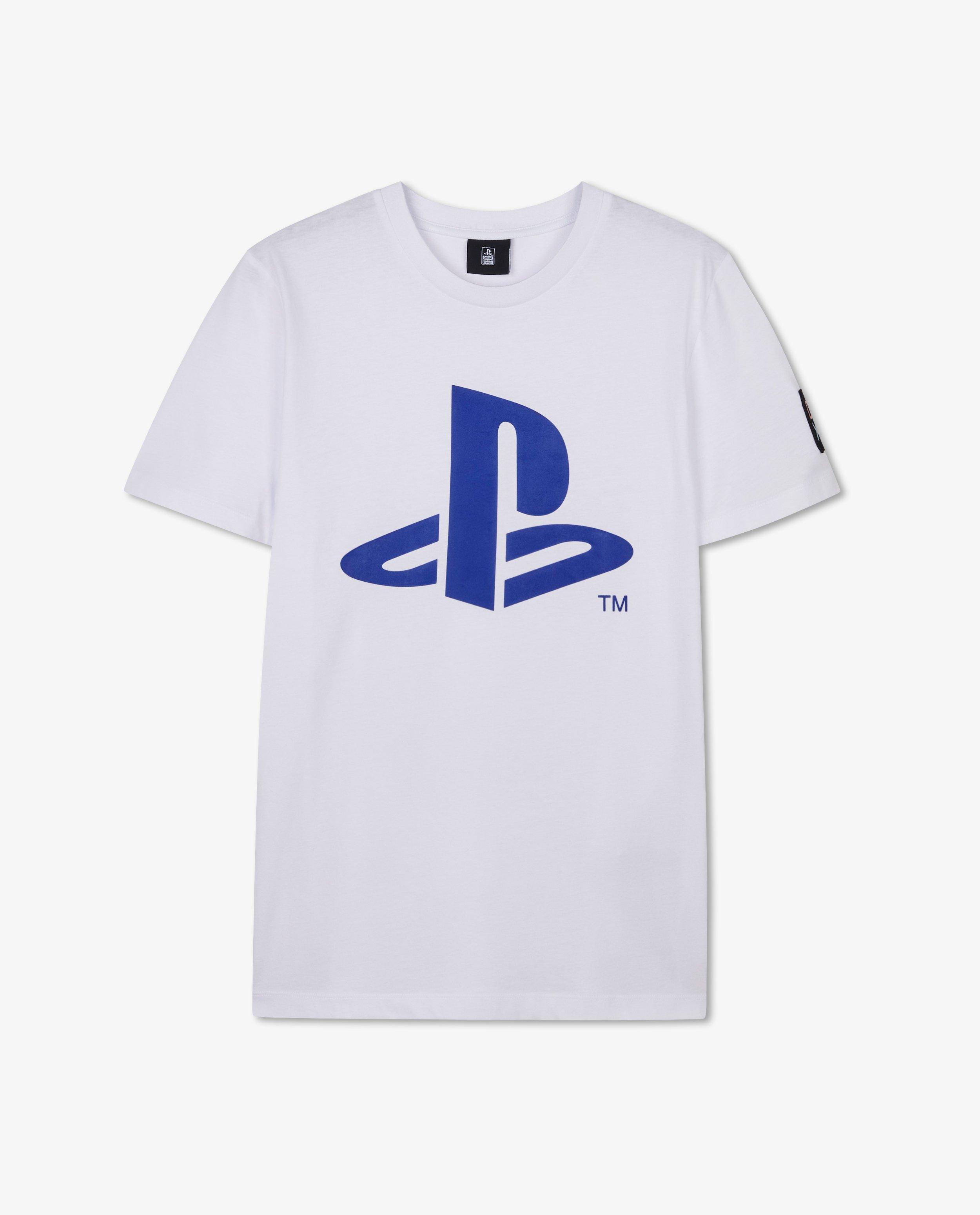 T-shirts - T-shirt blanc avec logo PlayStation