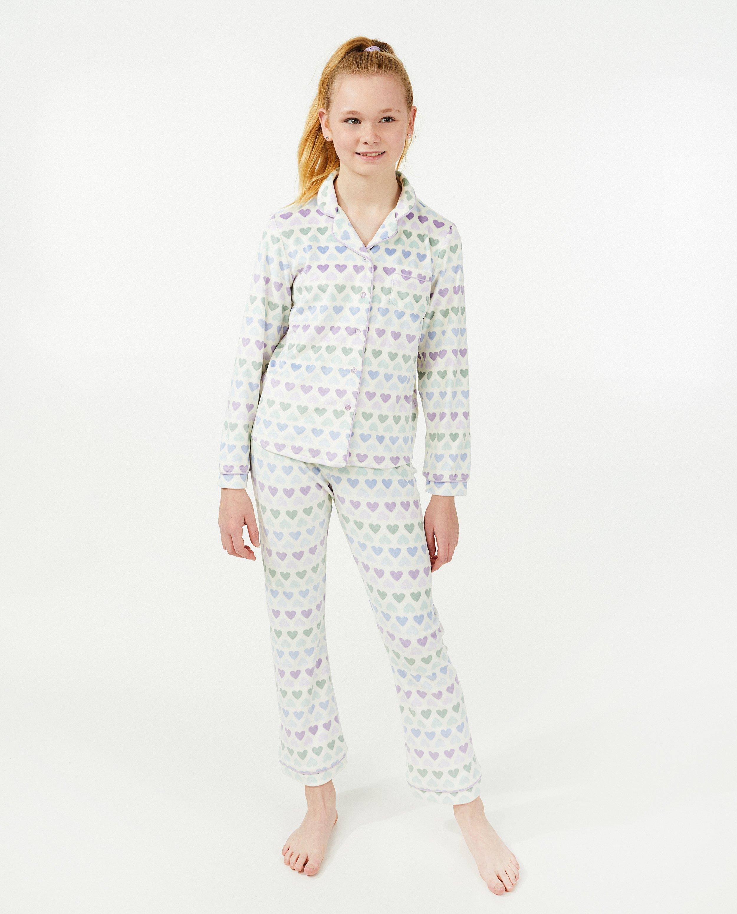Witte pyjama met hartjes - Product Detail - wit - afbeelding nummer 2