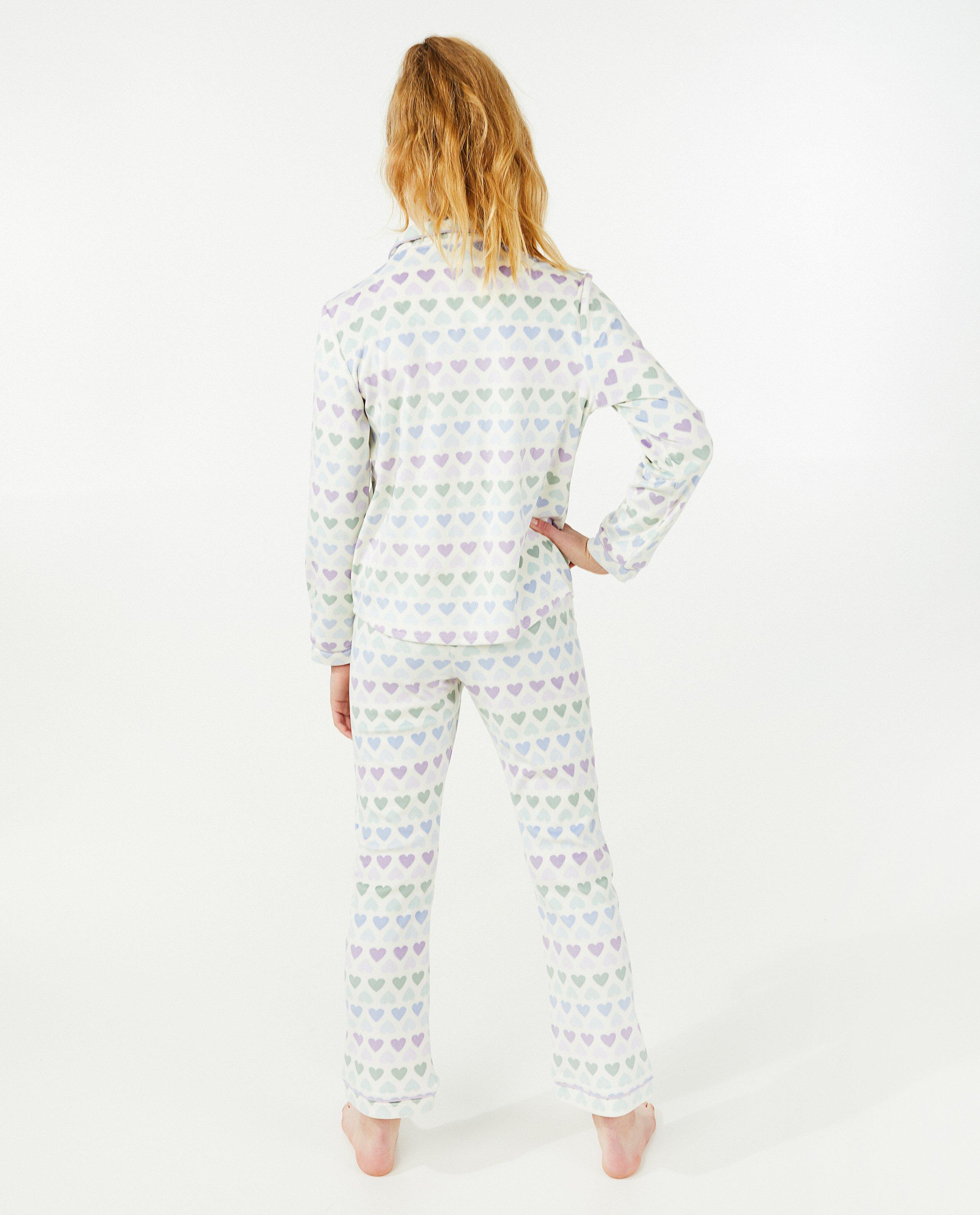 Witte pyjama met hartjes - Product Detail - wit - afbeelding nummer 4