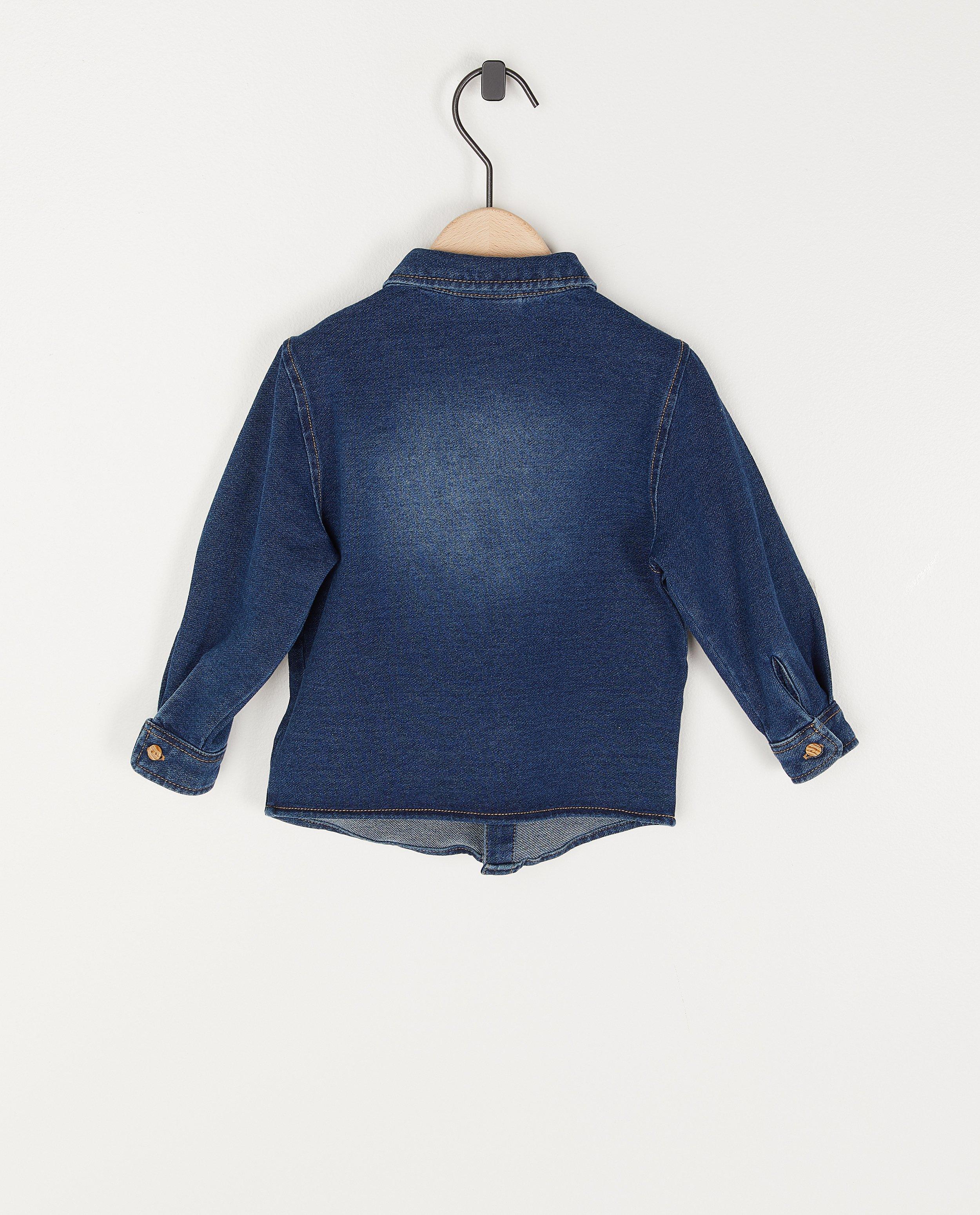 Chemises - Chemise bleue en denim Bumba