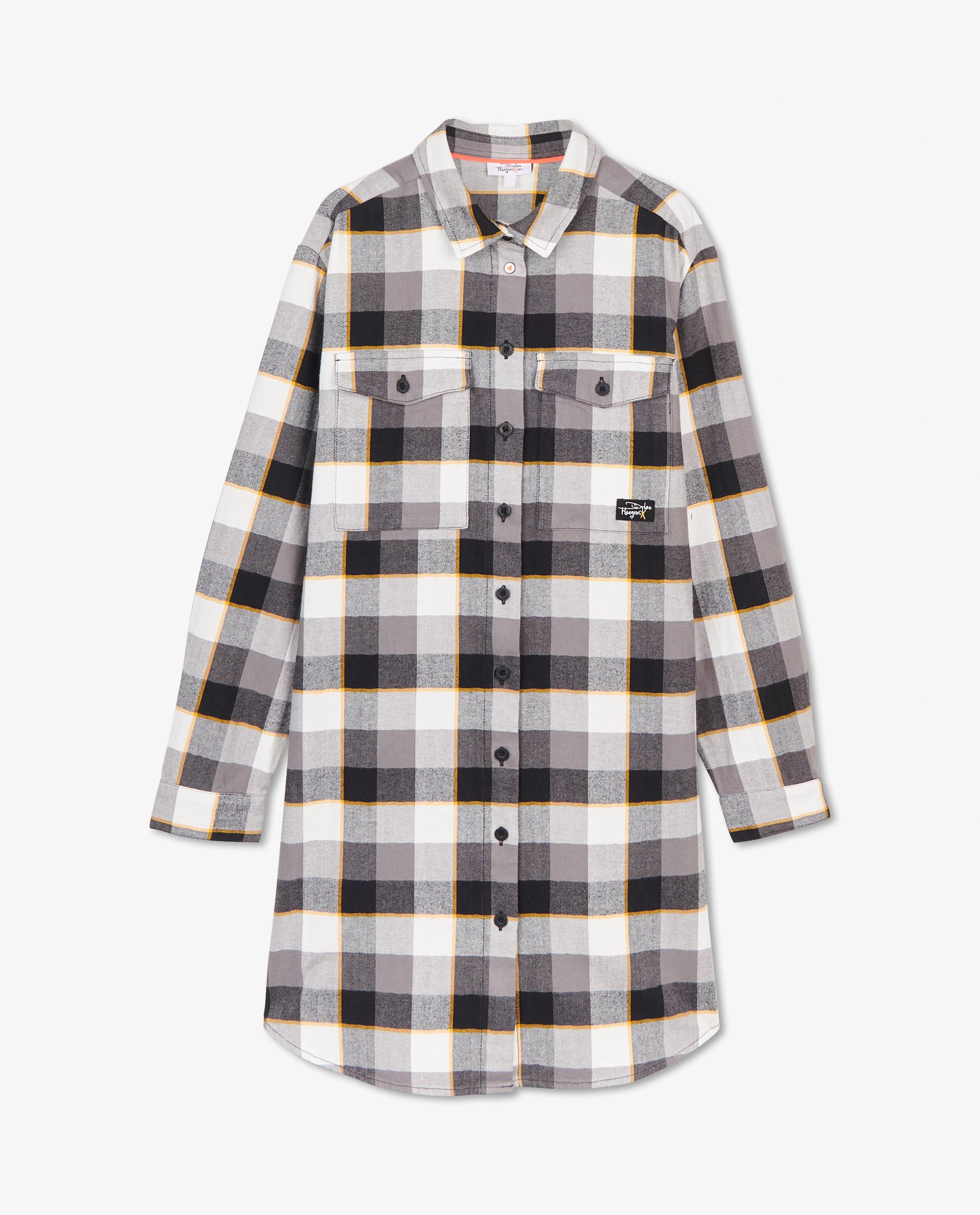 Robe à carreaux Dylan Haegens - à lignes jaunes - Dylan Haegens
