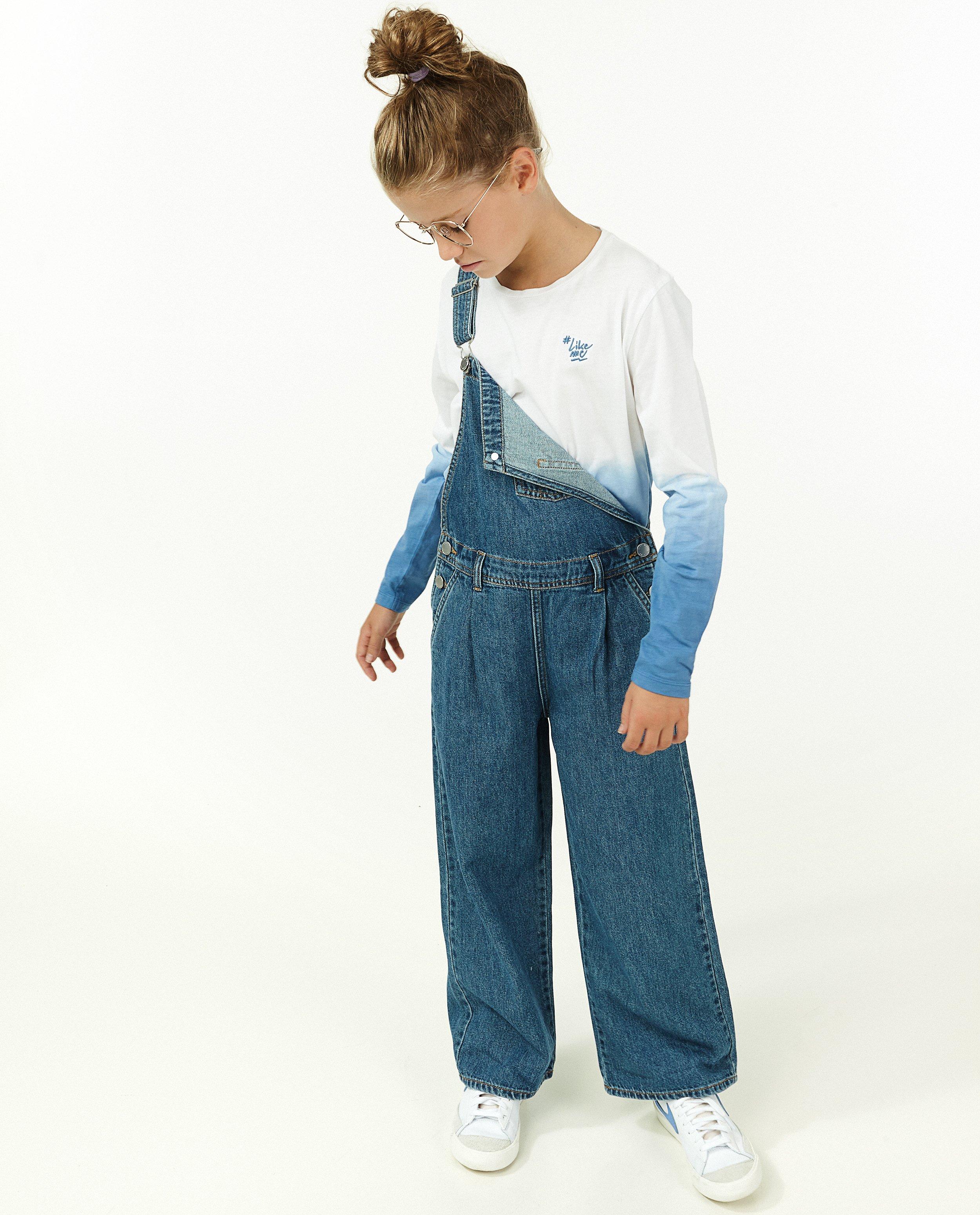 T-shirt à manches longues en coton bio #LikeMe - avec un dégradé - Like Me