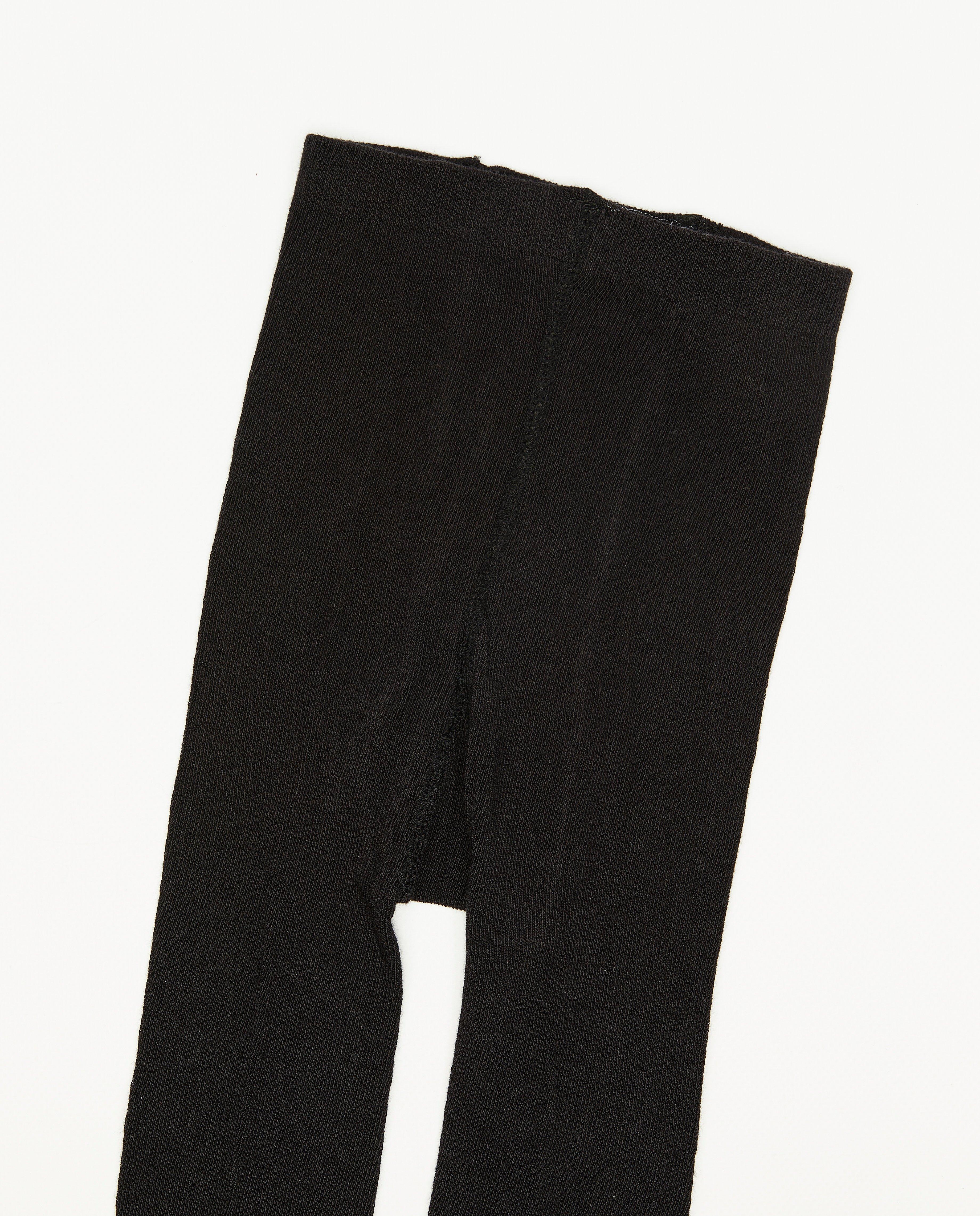 Chaussettes - Collant noir uni