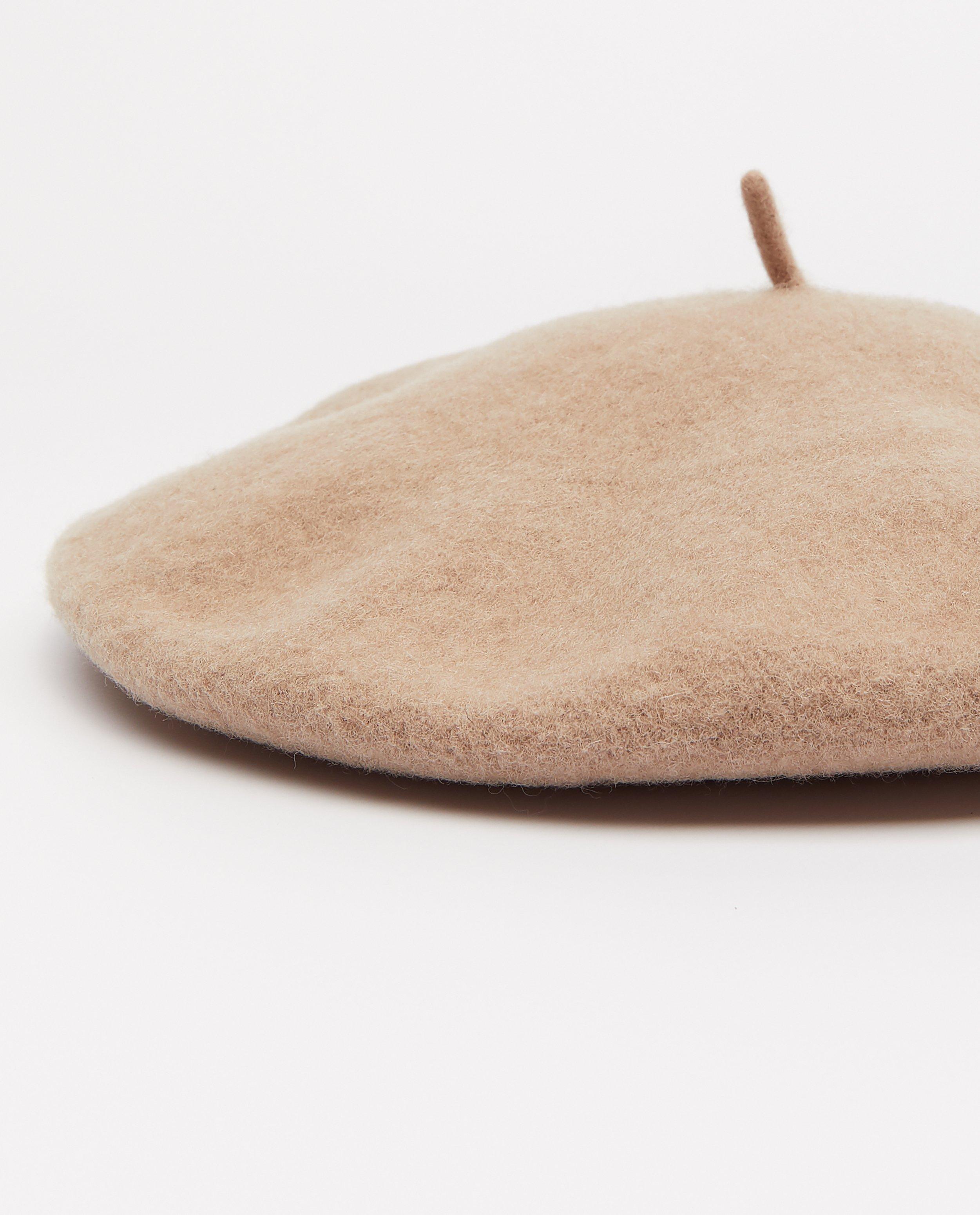 Bonneterie - Béret beige Pieces